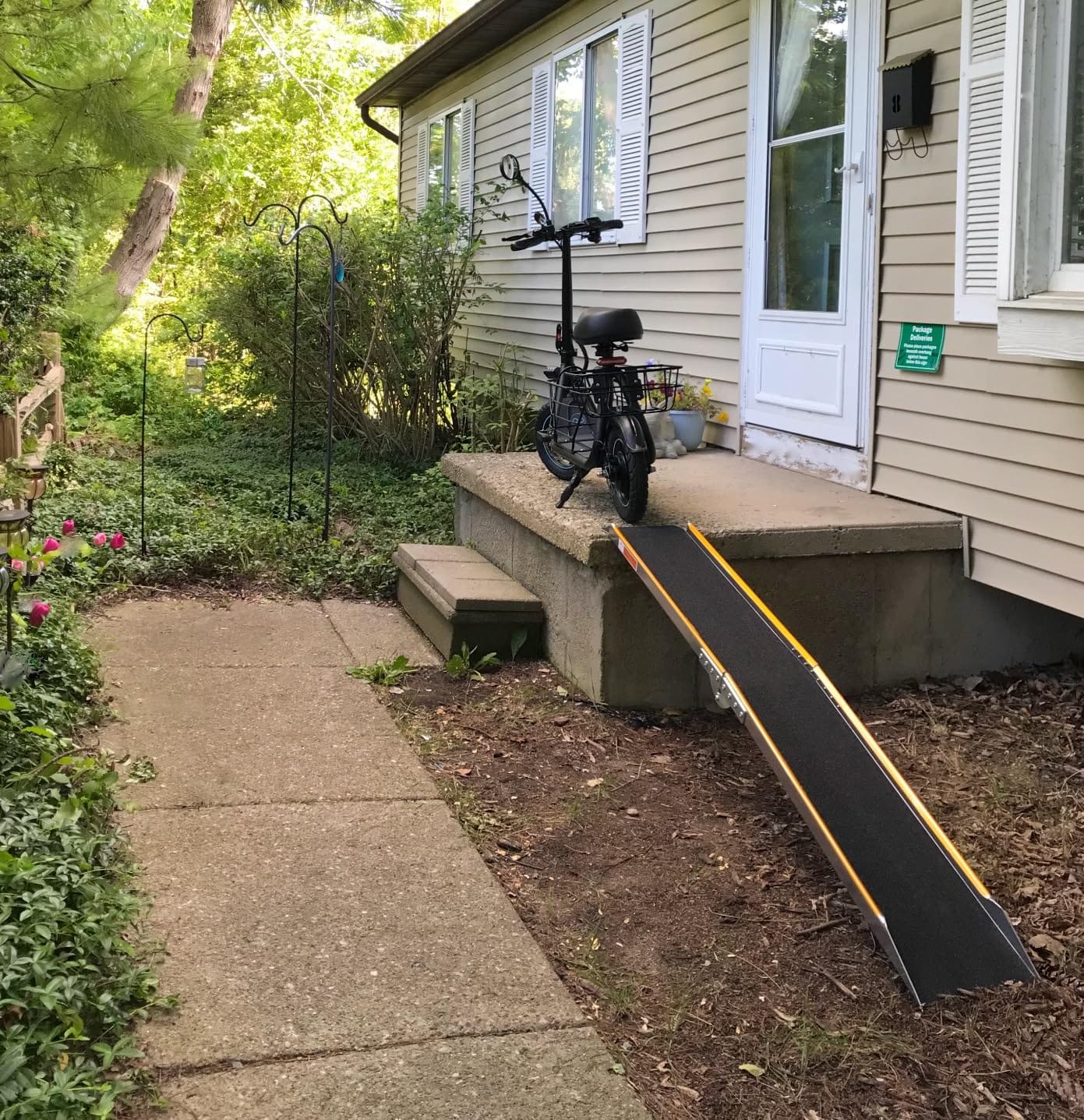 Ruedamann 1PC 79'' Aluminum Dirt Bike Ramp, 600 lbs Capacity customer photo 1