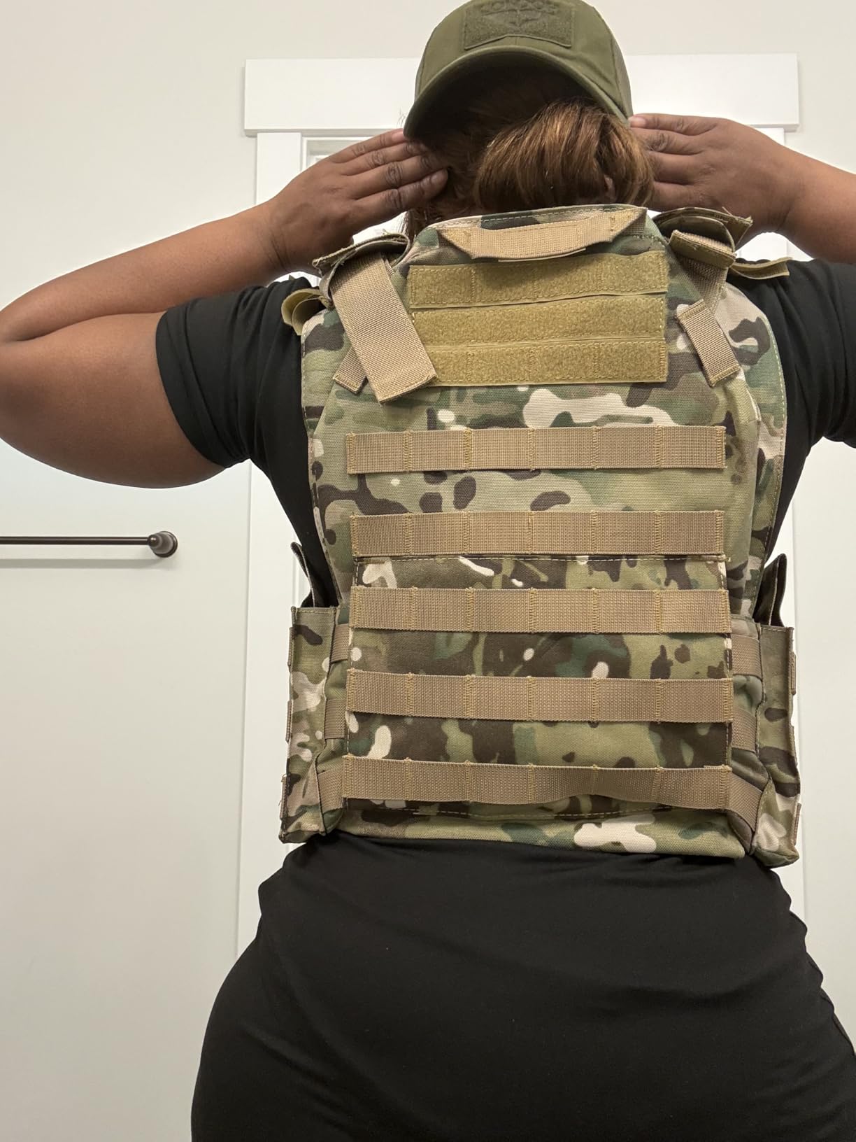 GFIRE Tactical Vest, Quick Release Lightweight Breathable Vest for Training | Fits L-4XL, Quick Release Breathable Weighted Vest, Adjustable Size for Outdoor Hunting & Airsoft customer photo 1