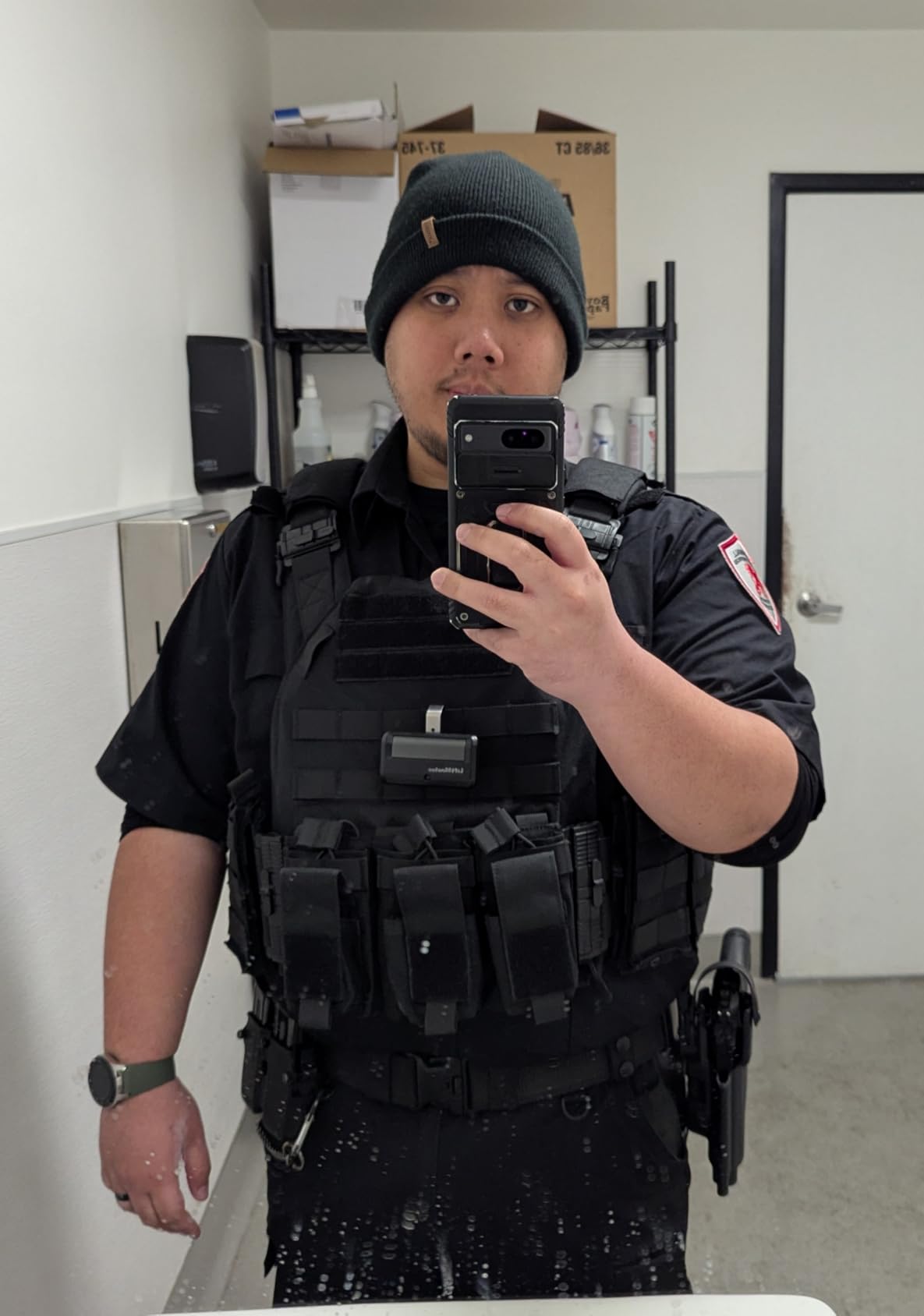 GFIRE Tactical Vest, Quick Release Lightweight Breathable Vest for Training | Fits L-4XL, Quick Release Breathable Weighted Vest, Adjustable Size for Outdoor Hunting & Airsoft customer photo 2