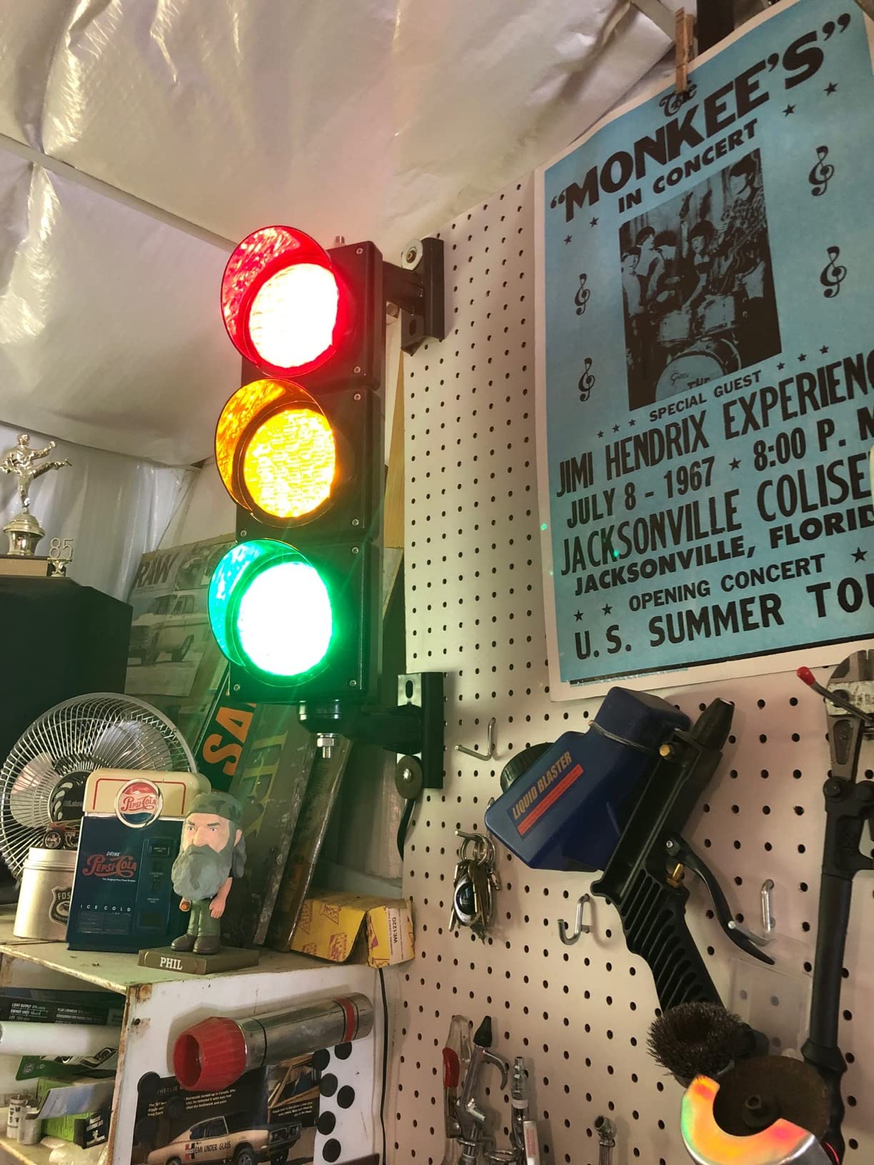 BBMI AC85-265V(4 inch) Traffic Light, Red Yellow Green Traffic Signal Light, PC Housing Stop and Go Light, Outdoor Waterproof IP65 Industrial LED Traffic Lamp customer photo 2