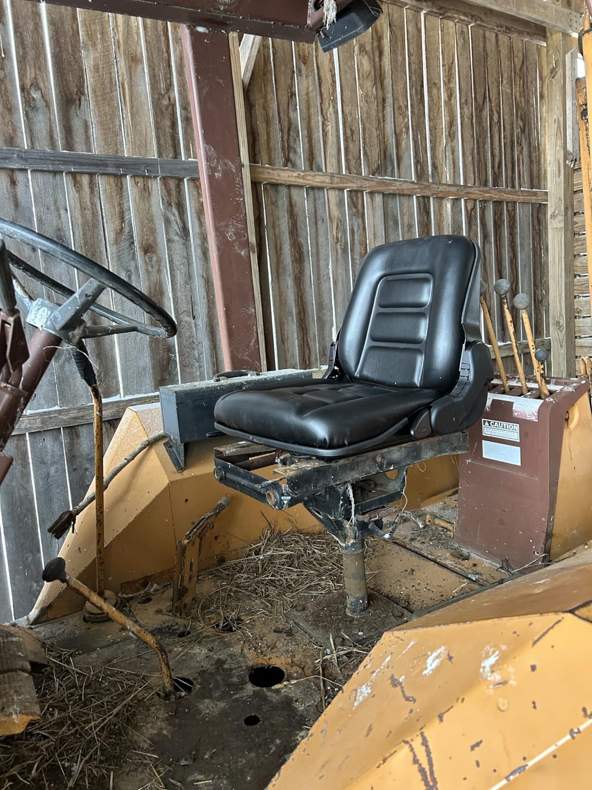 Universal Forklift Seat, Tractor Seat with Adjustable Angle Back, Micro Switch and Slide, for Tractor, Excavator Skid Loader Backhoe Dozer Telehandler ZTR's Equipment Construction customer photo 2