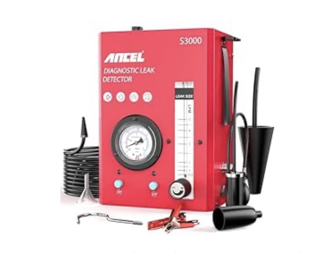 ANCEL S3000 Automotive Smoke Machine, EVAP Vacuum Leak Tester with Air Pump customer photo 1