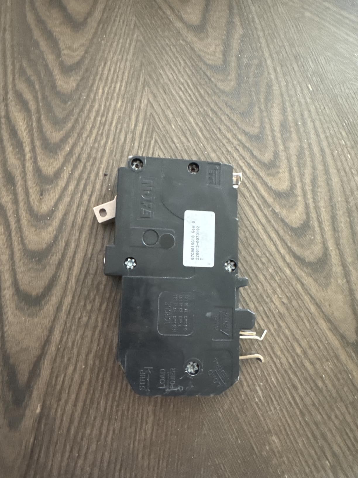 Eaton Cutler-Hammer Eaton CHFN120DF (New Version of CHFAFGF120) Pigtail Connection Dual Function AFCI/GFCI Circuit Breaker 1-Pole 20 Amp 120 Volt AC (1), White customer photo 1