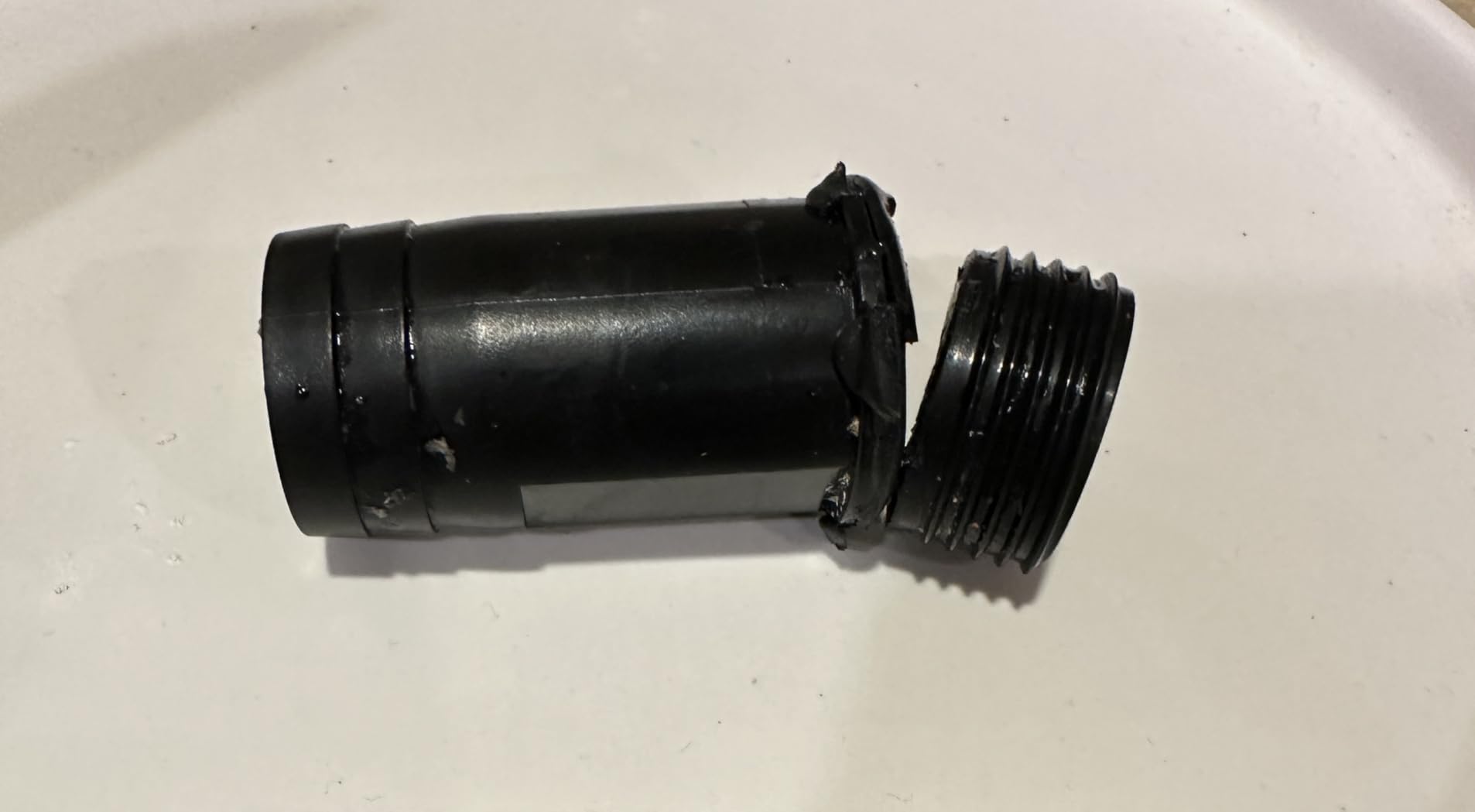 KRAUS WasteGuard 1 HP Ultra-Quiet Garbage Disposal with Quick Connect, Kitchen Sink Drain Cover, Power Cord and Flange Included, KWD100-100MBL customer photo 1