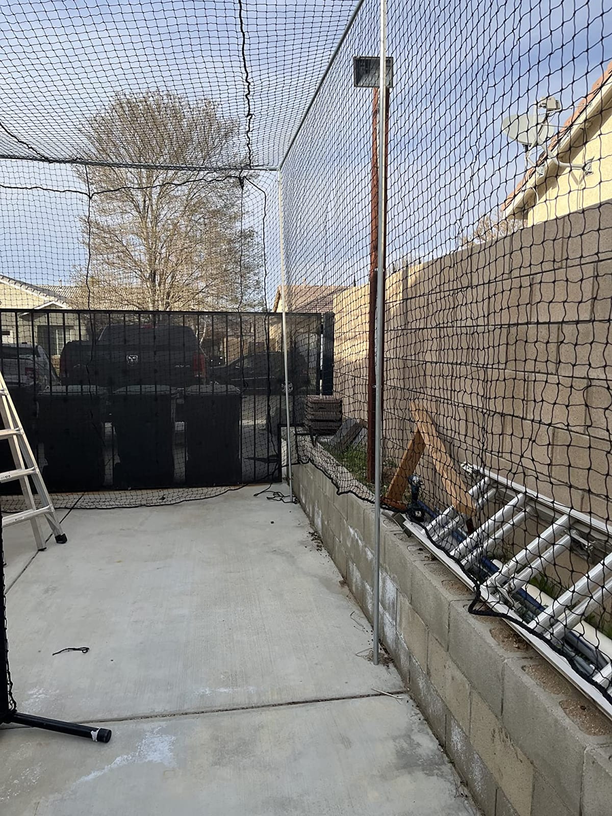 Fortress Baseball Batting Cage Nets | Heavy-Duty HDPP Fully Enclosed Baseball & Softball Cage Netting [14 Sizes & 3 Grade Options] – NET ONLY customer photo 2