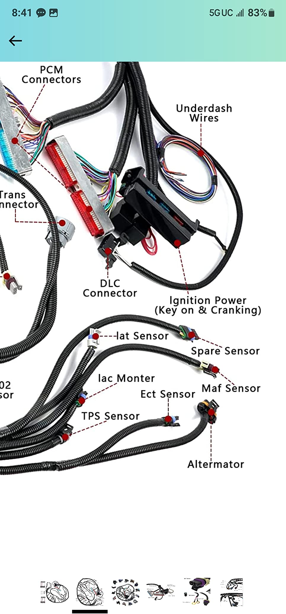 ls Engine Wiring Harness Compatible with 1999-2006 Drive by Cable 4L60E customer photo 1