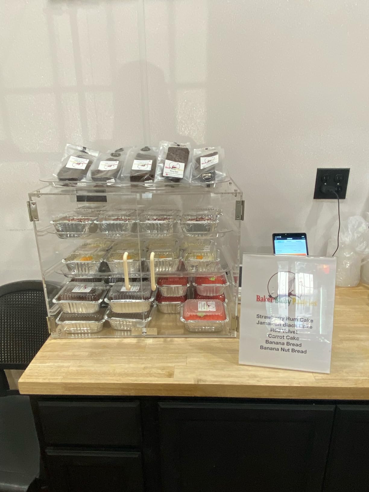 YBSVO 3-Tier Commercial Bakery Display Case | Retail Countertop Display Case with Removable Tray, Food-Grade Dessert Cabinet for Cafe, Market, Home customer photo 1