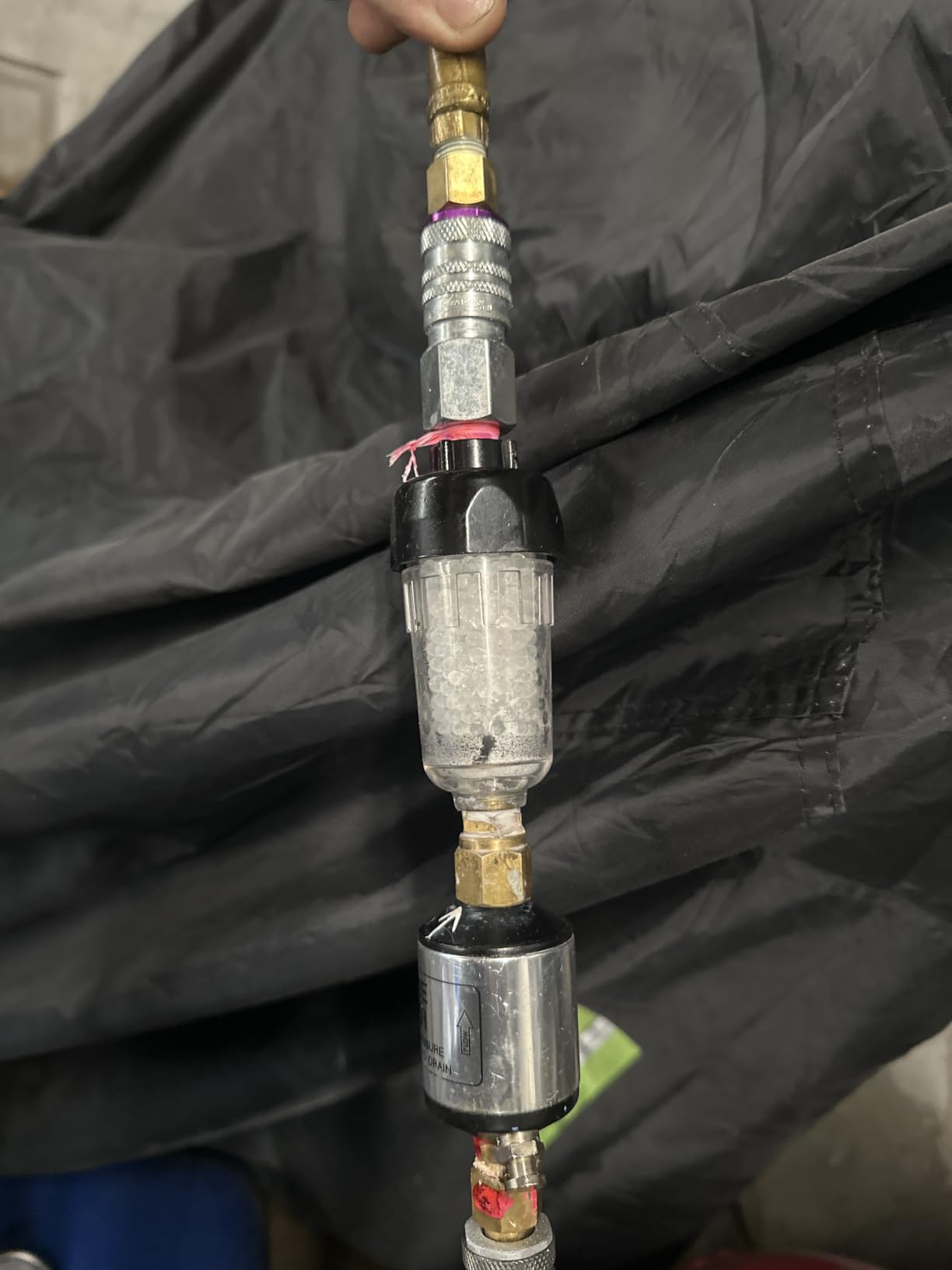 LE LEMATEC Inline Air Dryer & Desiccant Filter for Paint Spray Gun customer photo 2