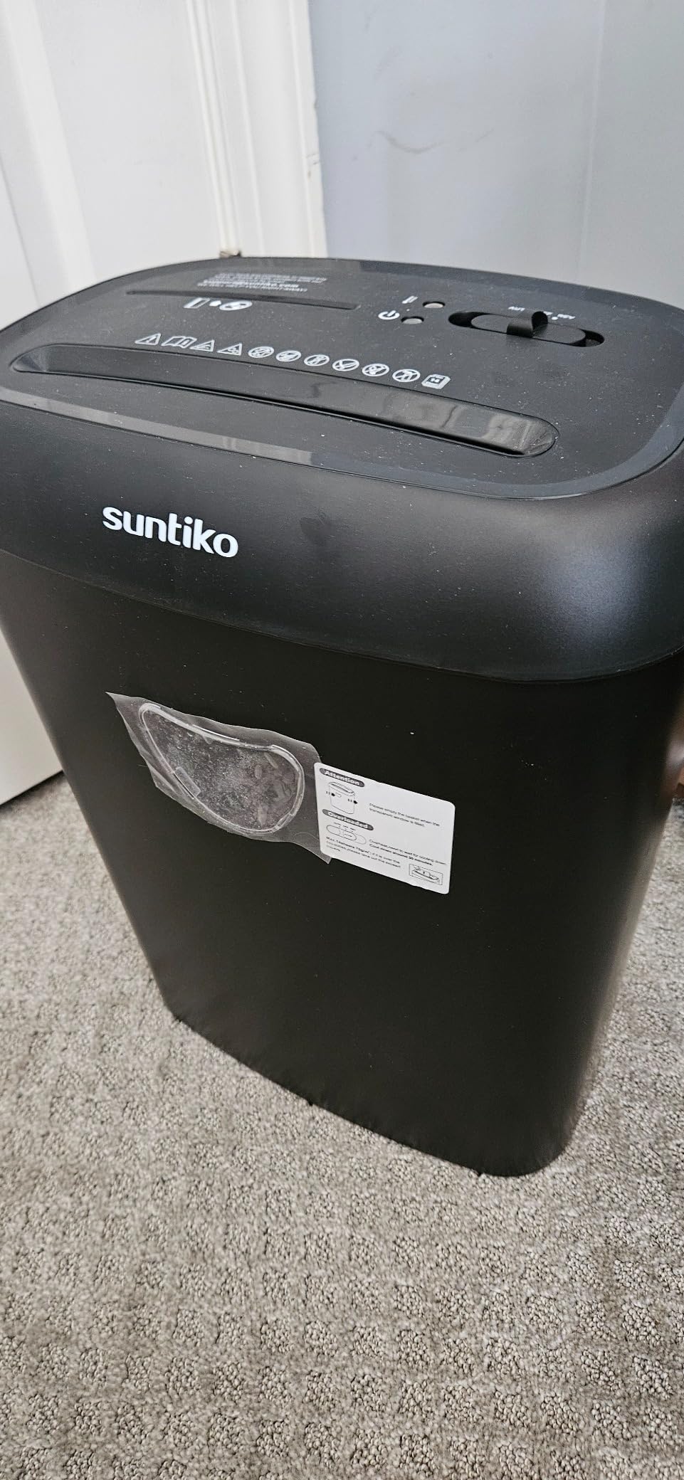 Suntiko 14-Sheet Cross Cut Heavy Duty Paper Shredder for Home Office customer photo 1
