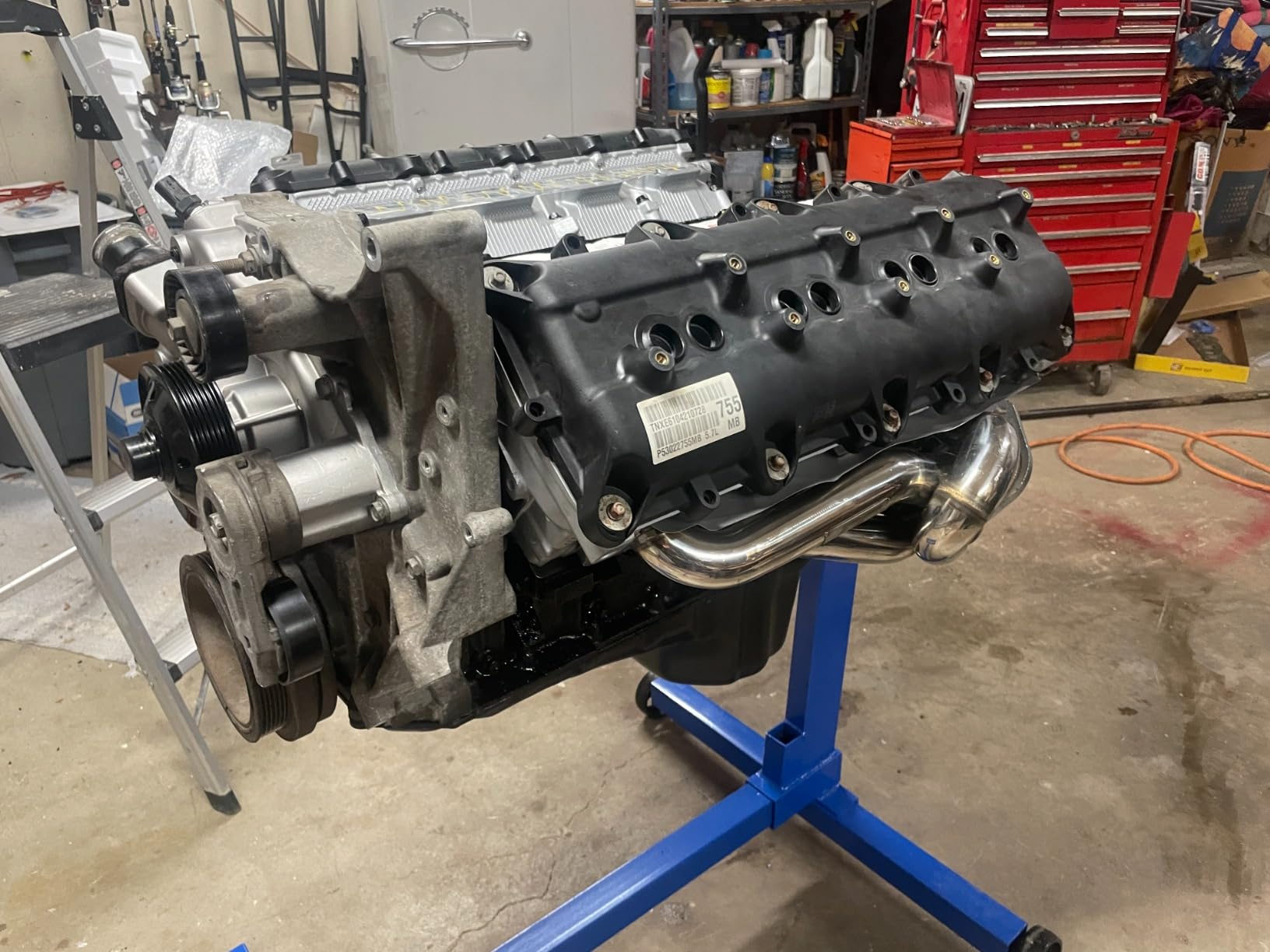 Exhaust Headers 1-5/8 x 2-1/2 in. 304 Stainless Steel Polished Finish for 2009-2017 RAM 1500 Pickup Truck 5.7L Hemi V8 customer photo 2