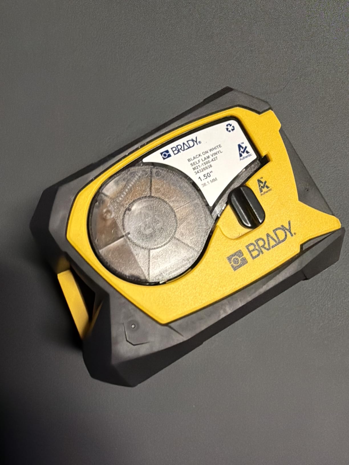 Brady M211 Portable Bluetooth Monochrome Label Printer, Yellow/Black customer photo 2
