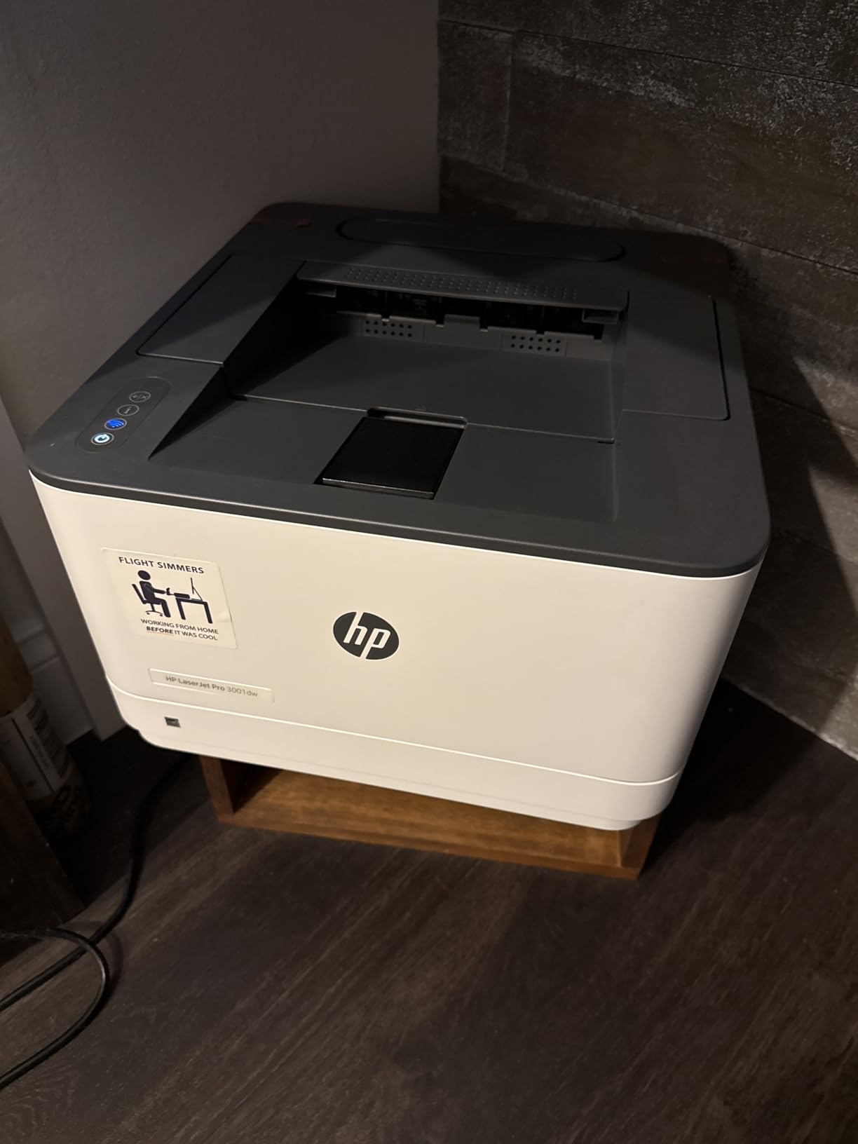 HP Laserjet Pro 3001dw Wireless Black & White Printer, Best-for-Office (3G65OF) customer photo 2