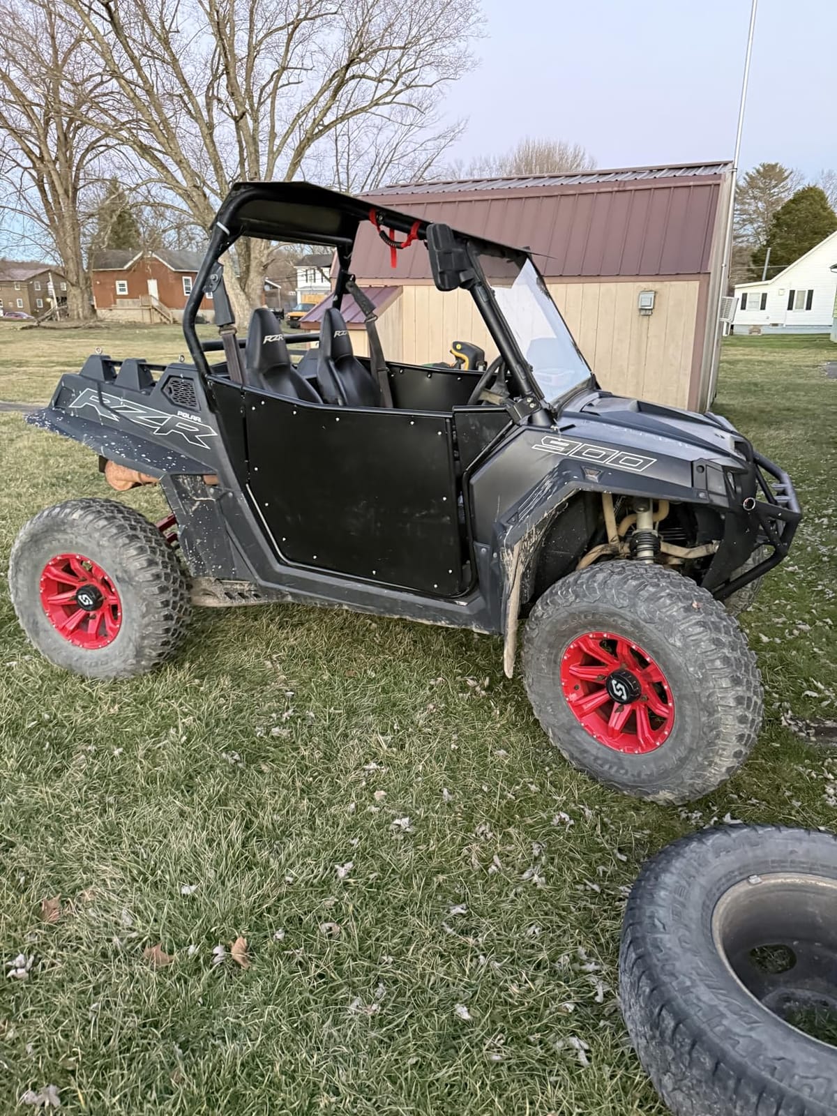 KUAFU Metal Doors Compatible with Polaris RZR 800/S800/XP900 570 2-Door UTV customer photo 1