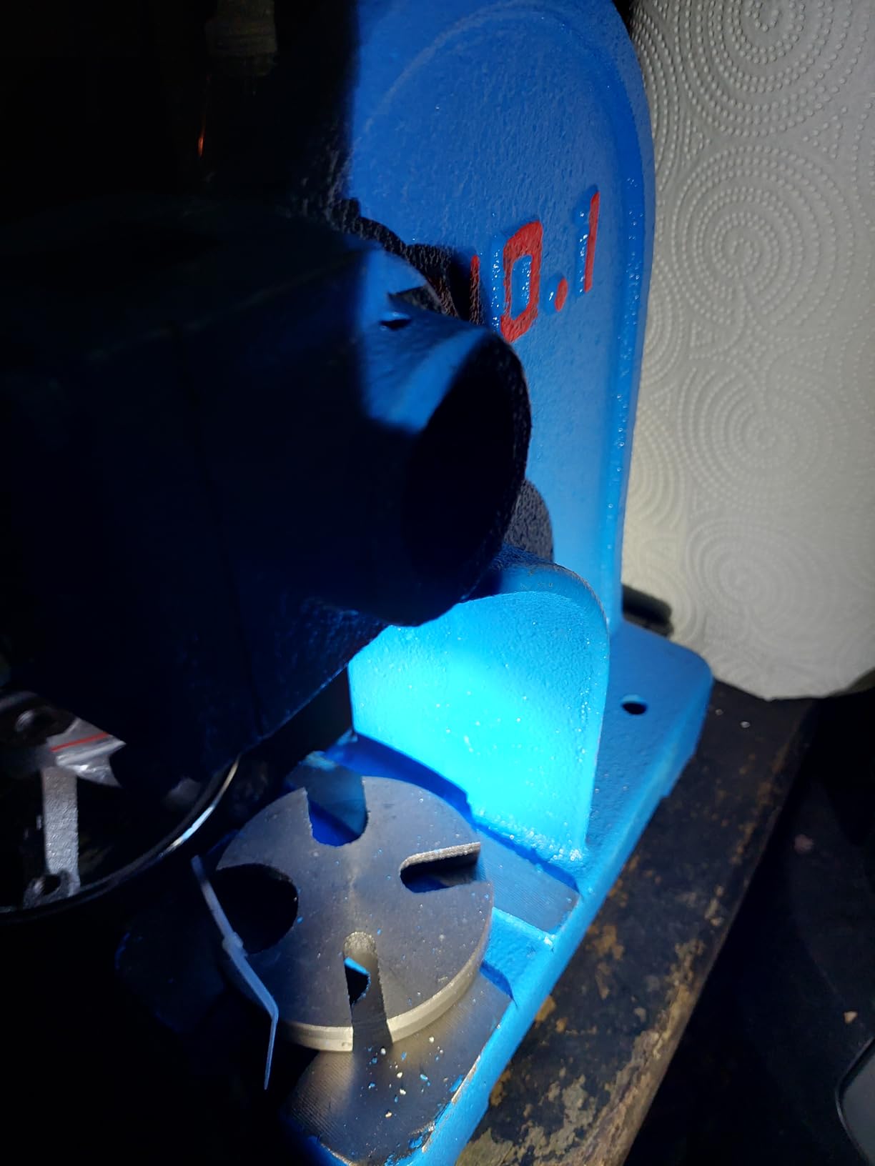 Manual Arbor Press 0.5 Ton,Heavy Duty Cast Iron customer photo 2