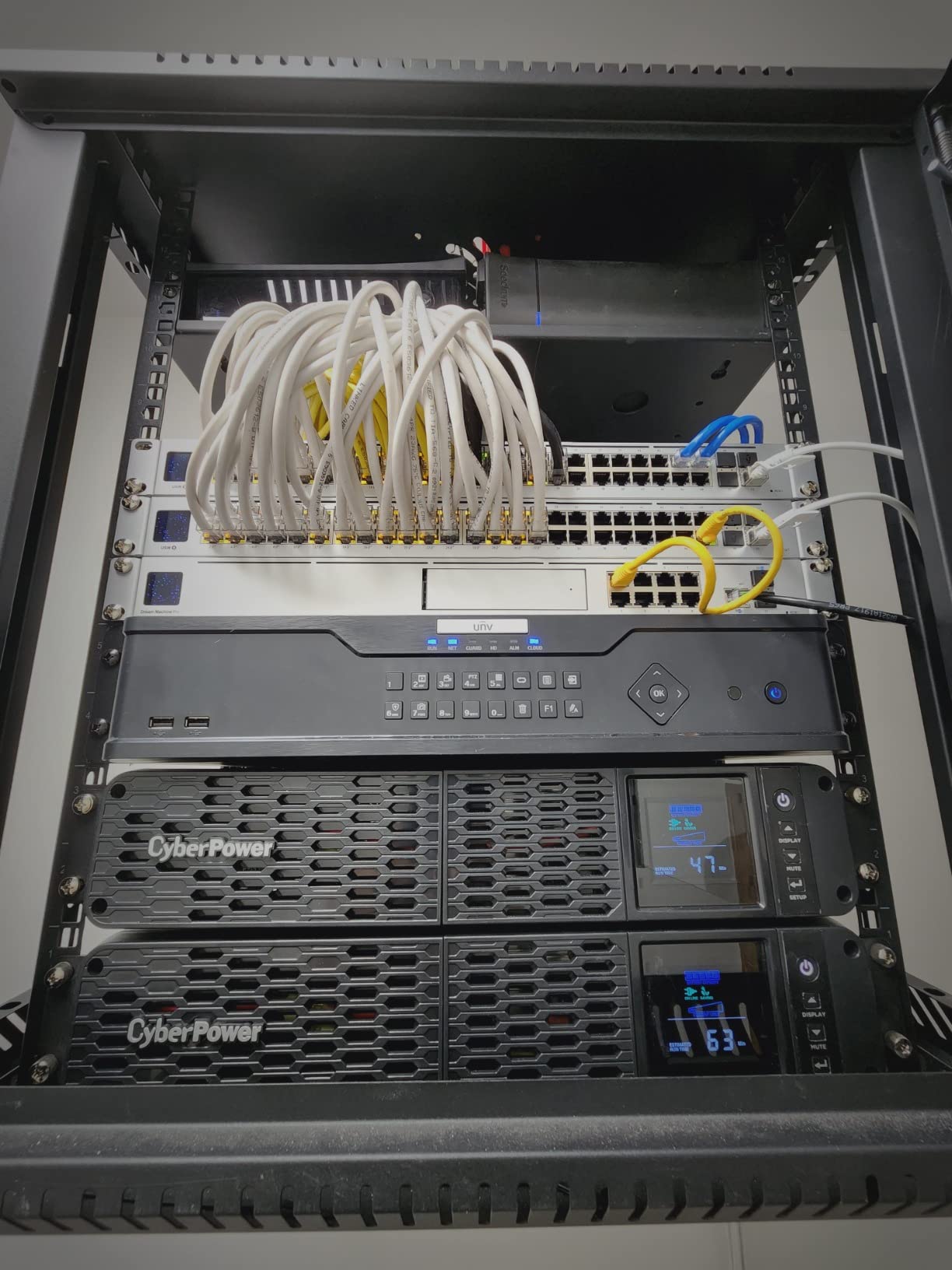 CyberPower CP1500PFCRM2U PFC Sinewave UPS Battery Backup | 1500VA/1000W, 8 Outlets, AVR, Short Depth 2U Rackmount, UL Certified customer photo 2