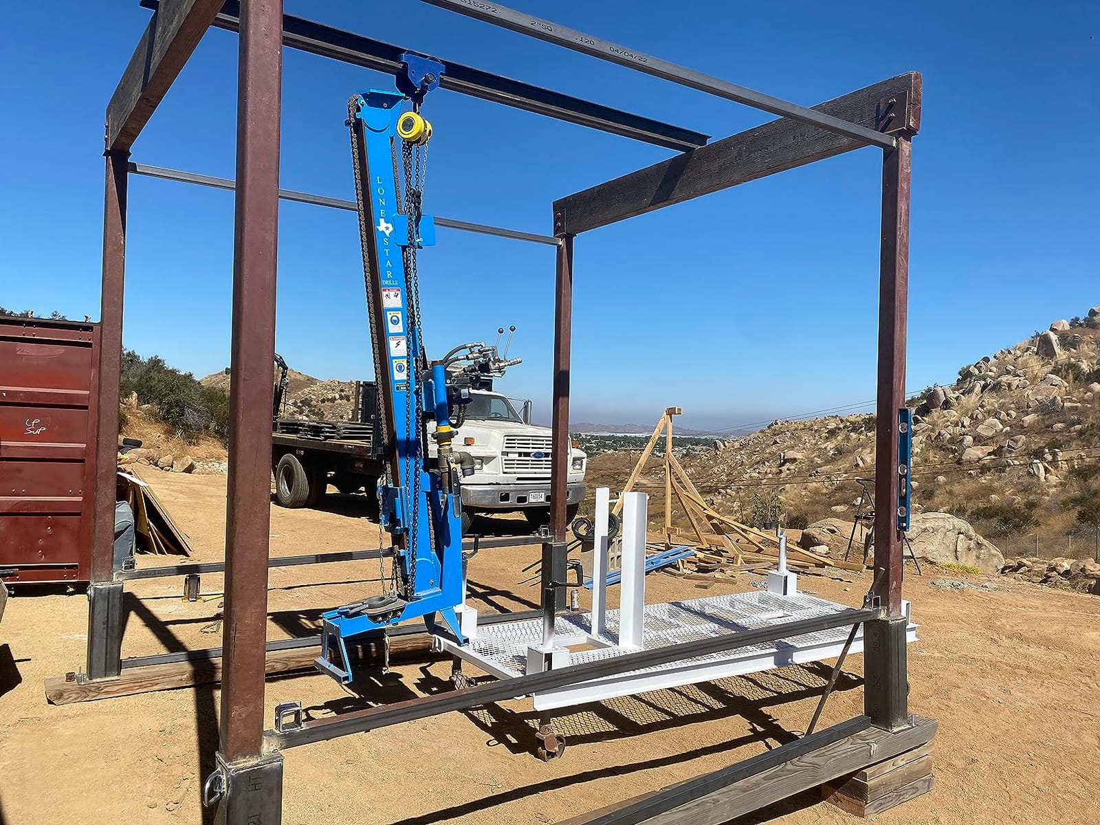 1Ton/2200LB Beam Trolley 2.5 – 8in Adjustable Flange Width, Heavy Duty Manual Push Trolley w/Dual Track Rollers for Crane Lifts, Garage Hoists, Straight/Curved I Beams customer photo 1