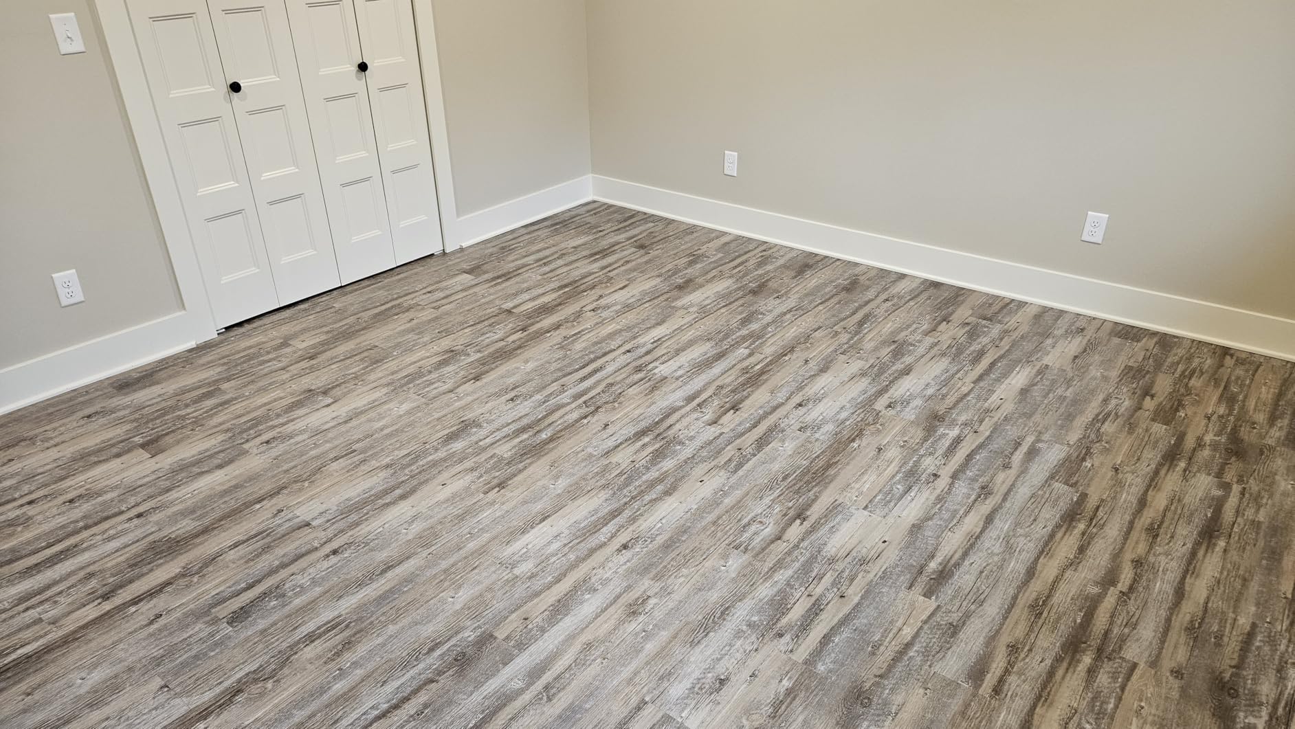 Art3d Wood Texture Peel and Stick Vinyl Floor Planks, 36-Pack, Aged Wood customer photo 2