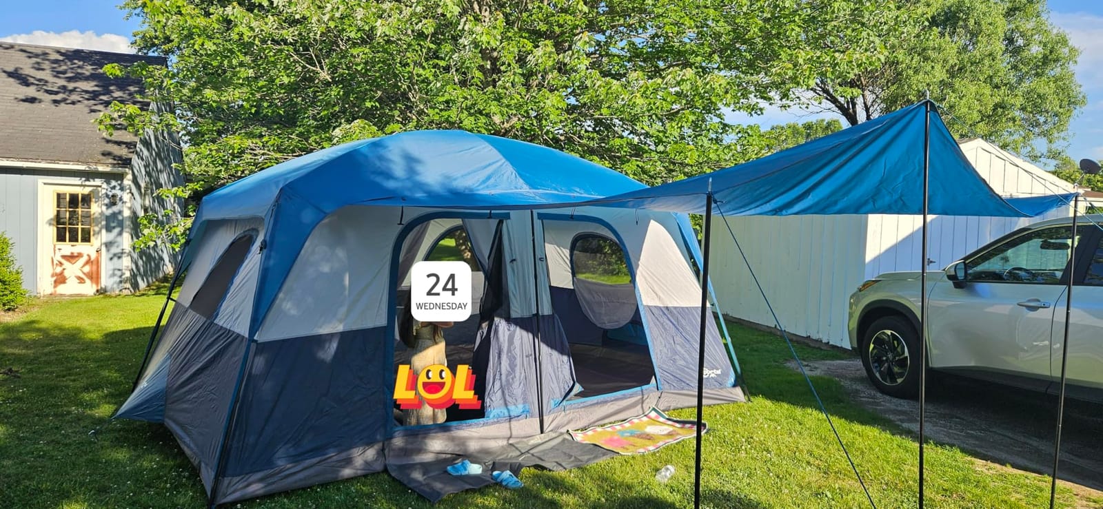 PORTAL Camping Tent, 6/8 /10 Person Instant Cabin Tent with Rainfly, Large Mesh Windows & Upgraded Ventilation, Portable Big Tents with Carry Bag for Family Outdoor, Backpacking, Hiking customer photo 2