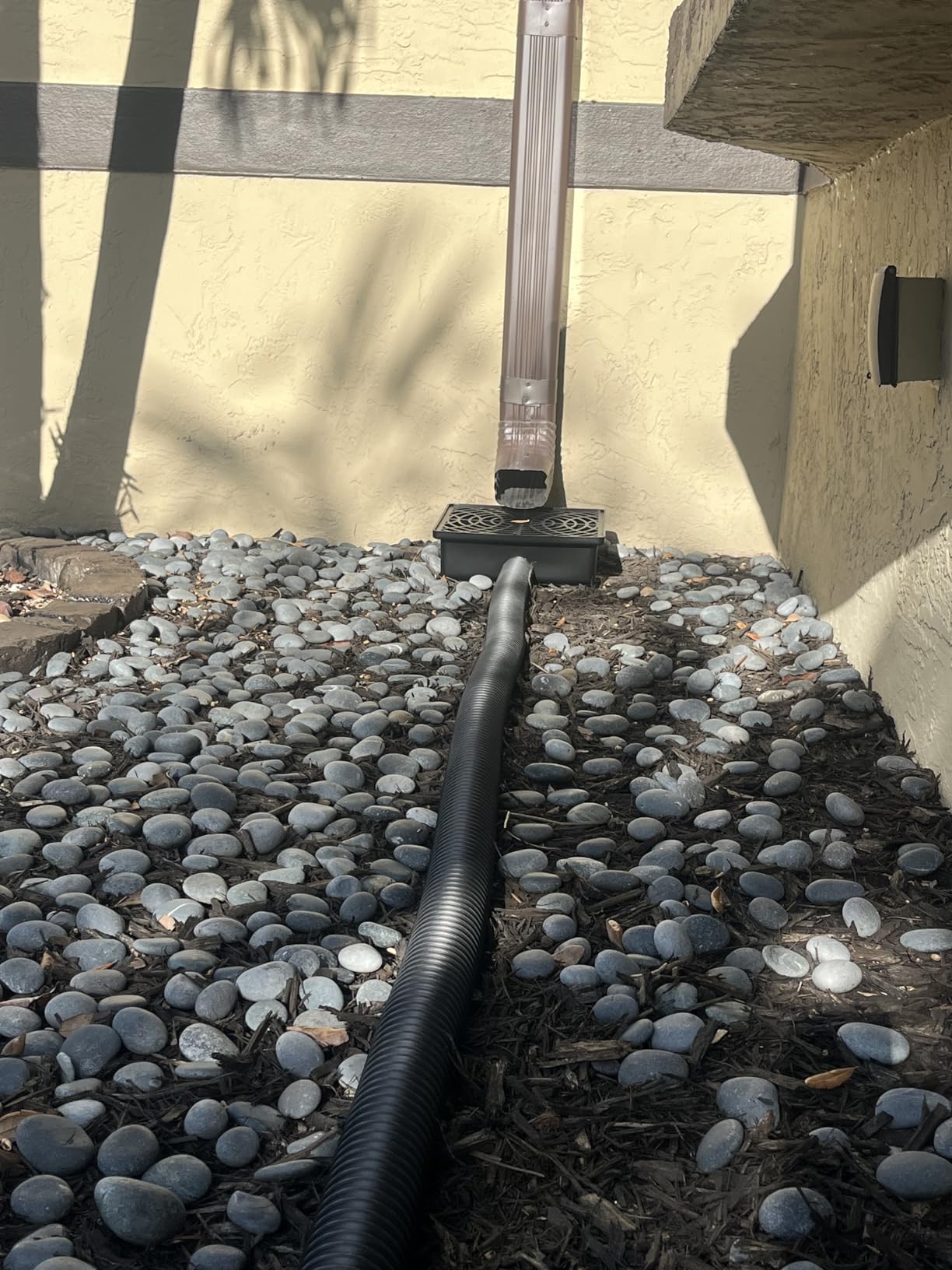 Prestantious Low Profile Downspout Catch Basin Gutter Downspout Extensions | 12