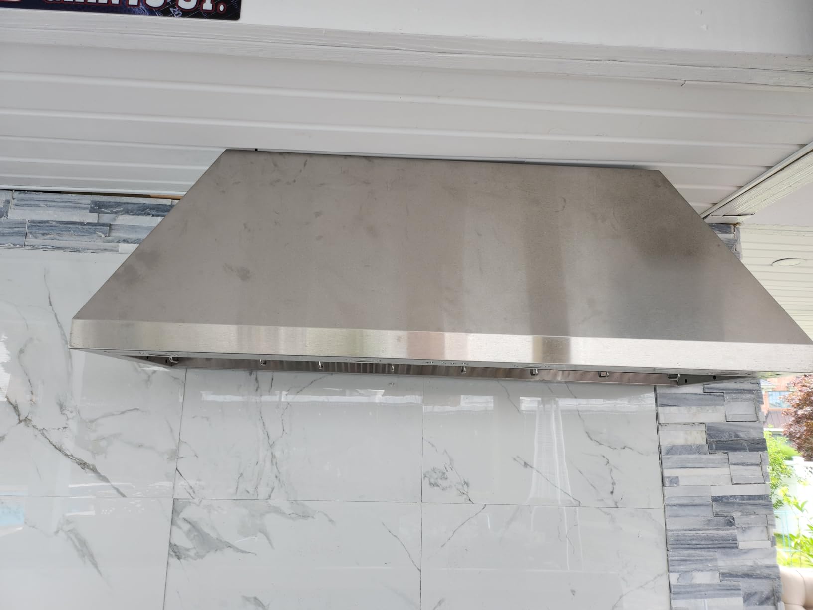CT Copper Tailor 60 Inch Built-in Range Hood Vent Insert, 1260 CFM, Ducted | Stainless Steel Kitchen Hood, 4-Speed Exhaust Fan, LED Lights, Dishwasher-safe Baffle Filters customer photo 2