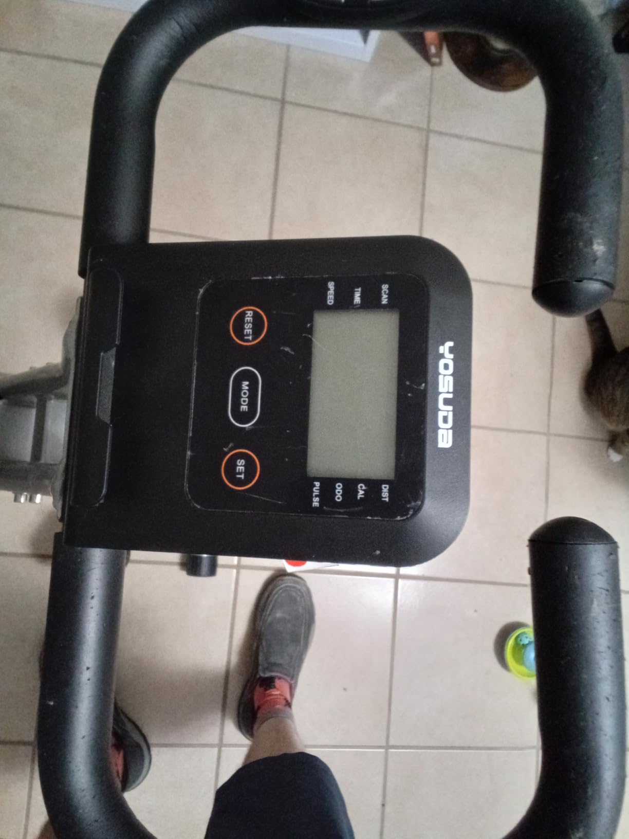 YOSUDA Folding Exercise Bike, 5 IN 1 Foldable Stationary Bike for Seniors customer photo 2