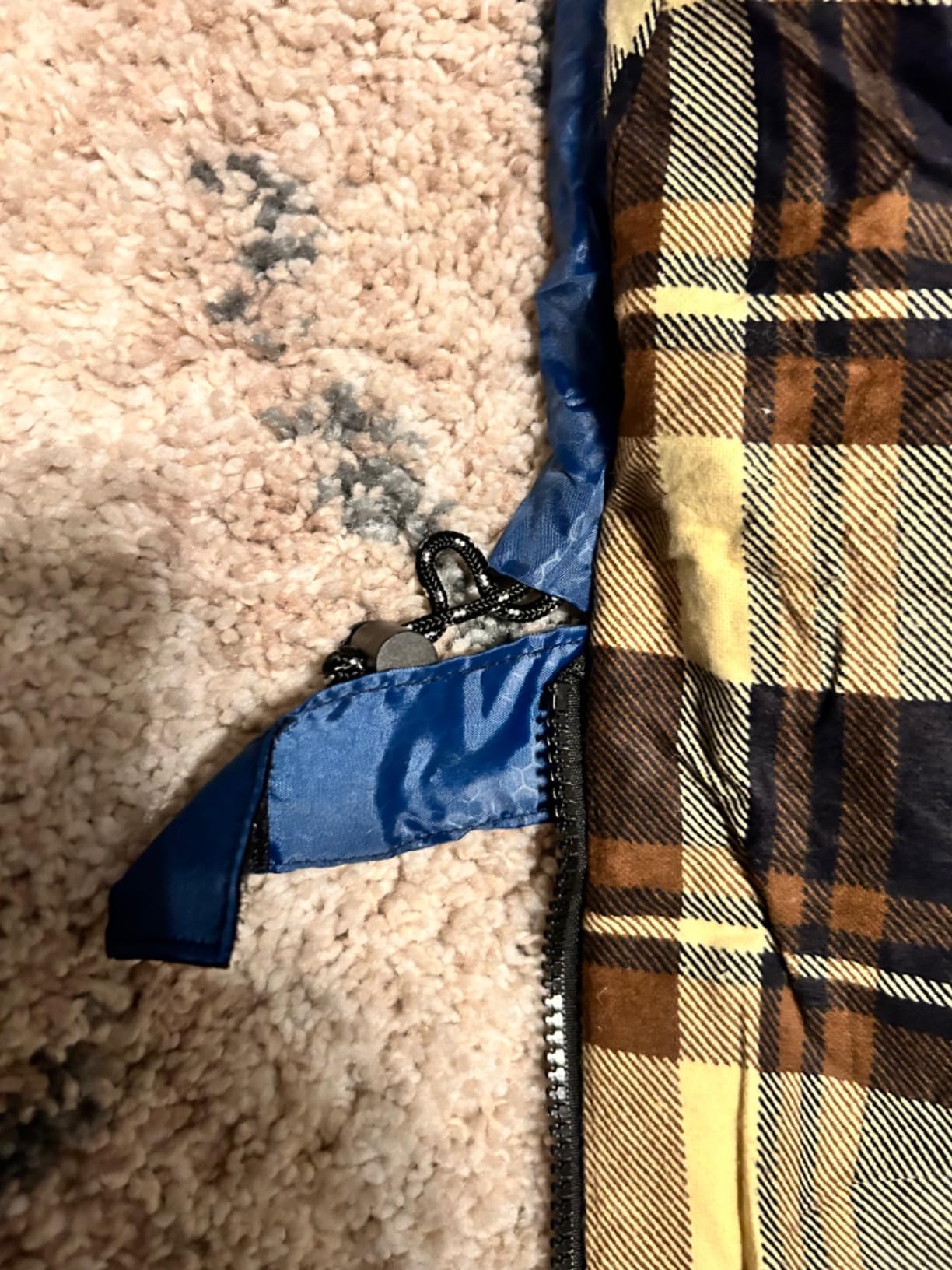 IFORREST Cotton Flannel Double Sleeping Bag for Adults - 2 Person 10°F Cold Weather Extra-Wide & Warm - Couples Camping Bed - Queen Size XXL customer photo 2