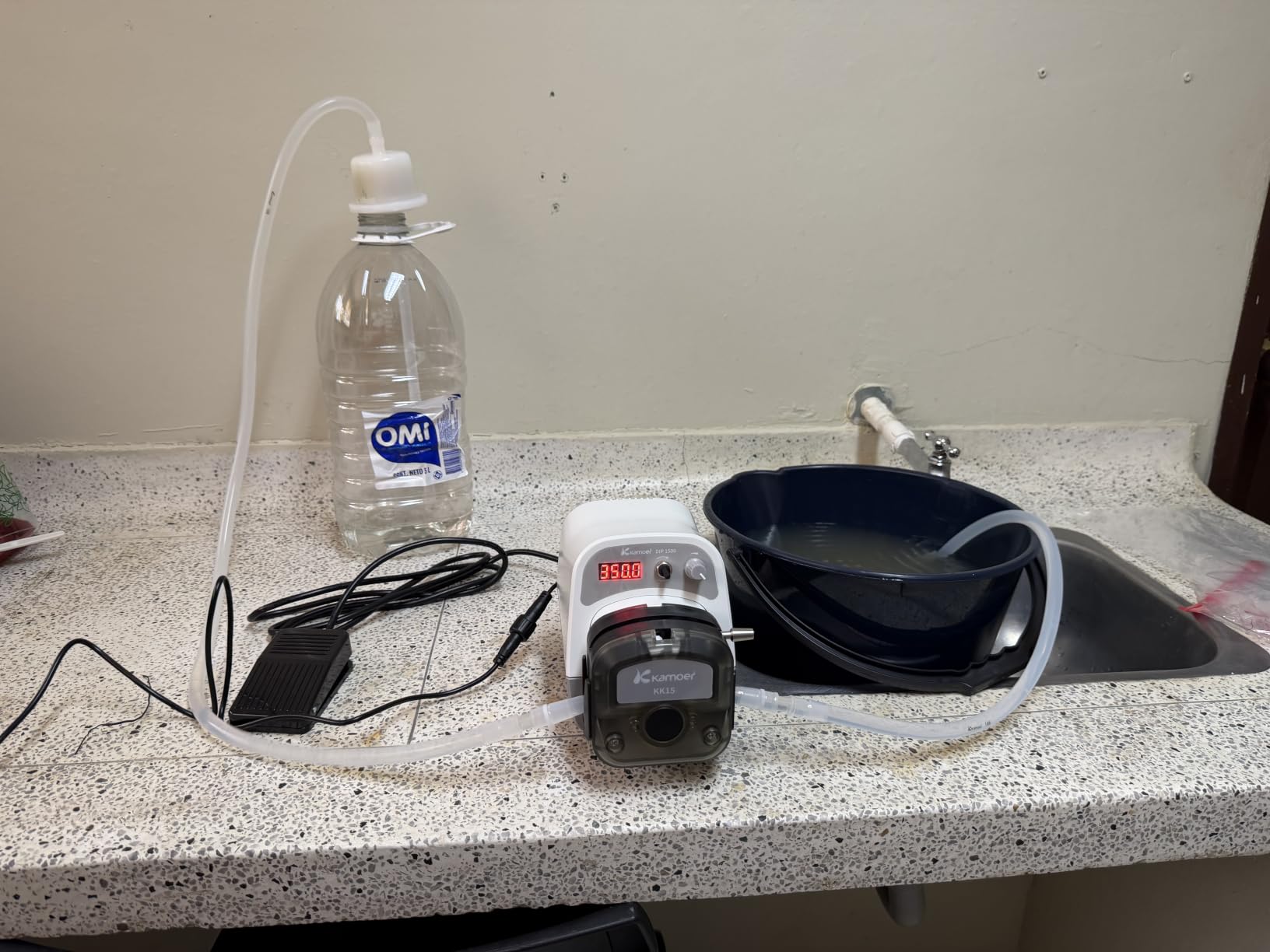 Kamoer DIP1500 Peristaltic Pump 24V 1500ml/min High Flow Liquid Dosing Pump customer photo 1