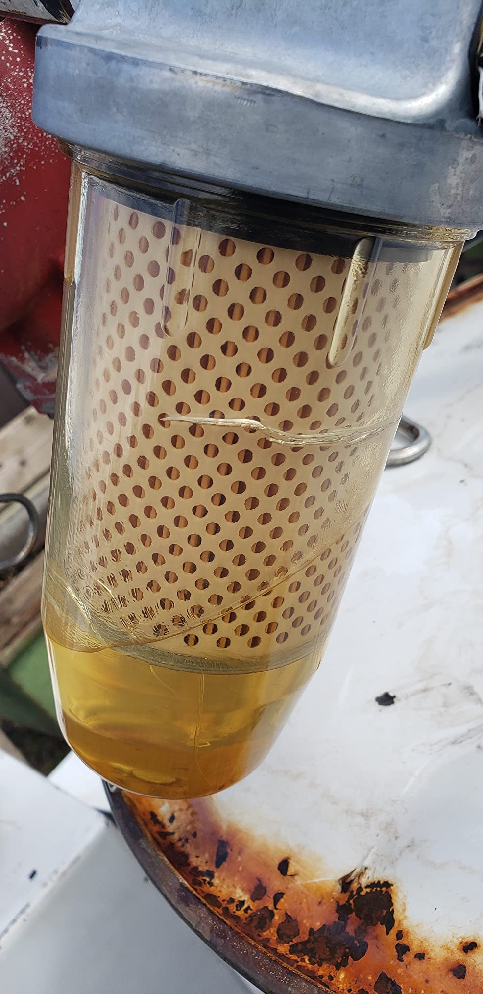 496 Diesel Fuel Tank Filter Water Separator, Fit For Gasoline 30 Micron customer photo 1