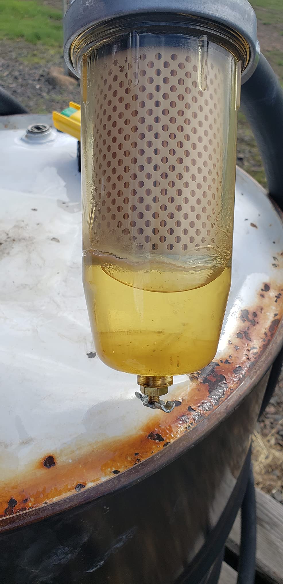 496 Diesel Fuel Tank Filter Water Separator, Fit For Gasoline 30 Micron customer photo 2