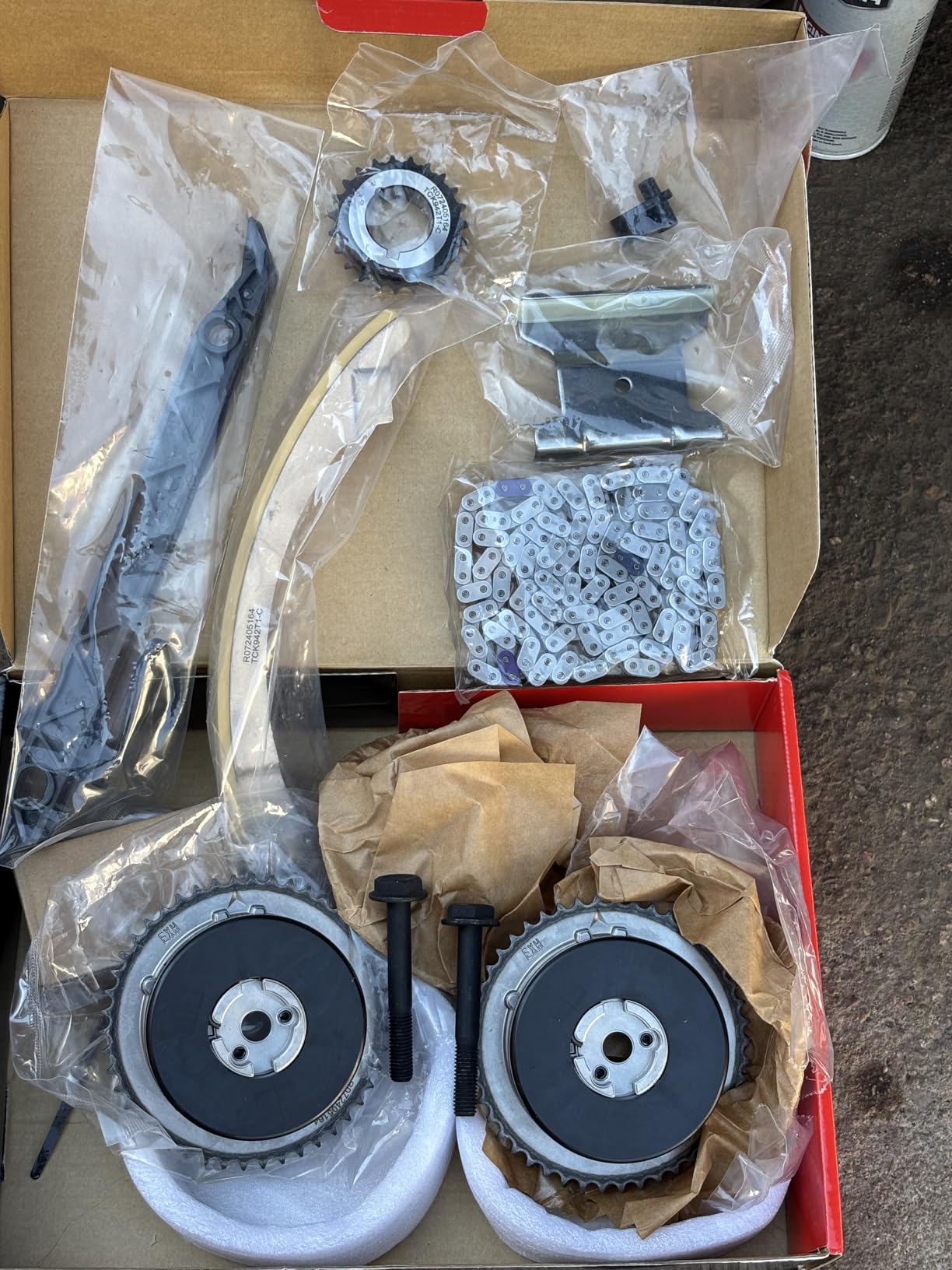 A-Premium Engine Timing Chain Kit W/VVT Sprocket & Tensioner 2.2L 2.4L customer photo 1