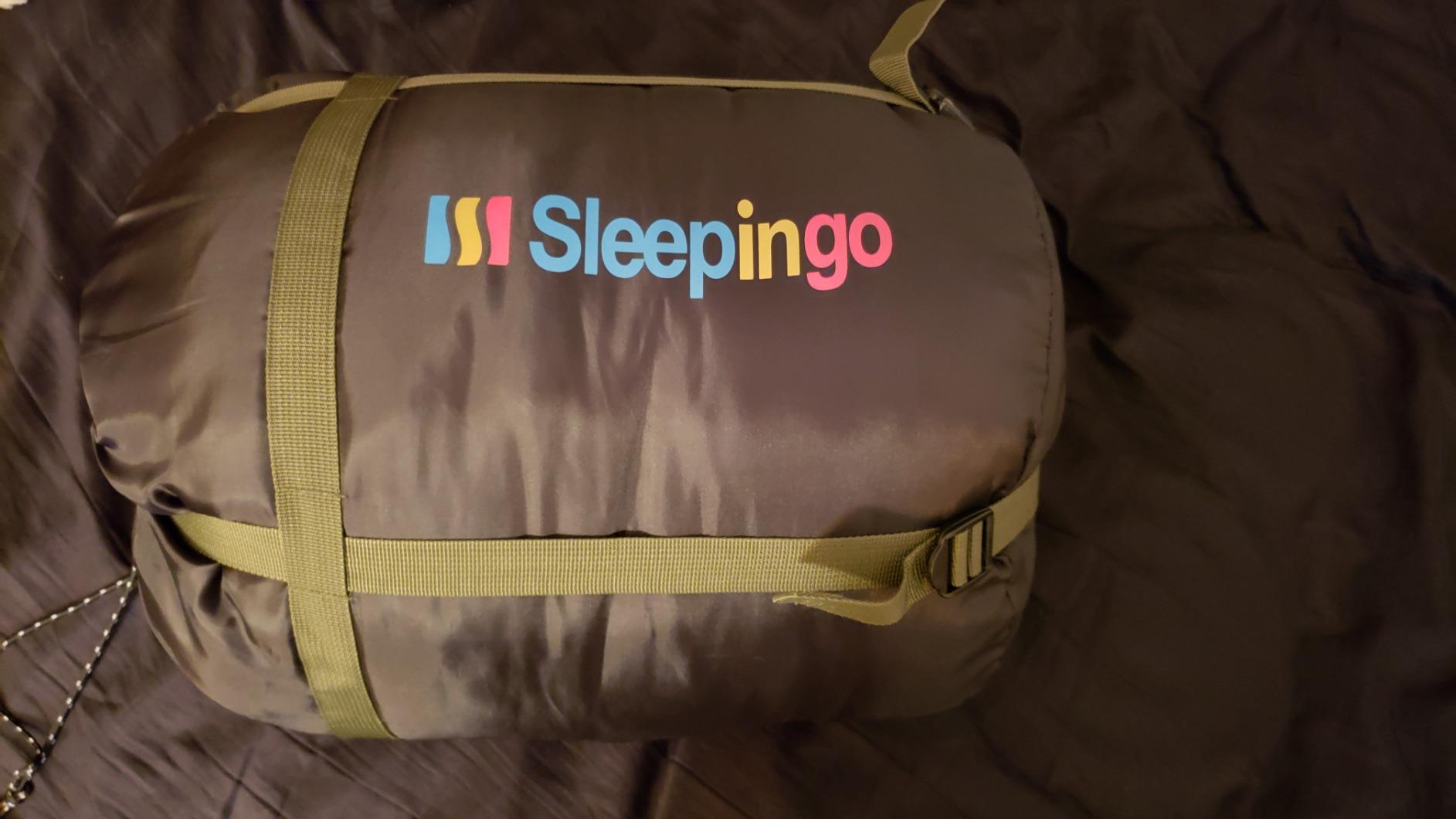 Sleepingo Double Sleeping Bags for Adults Backpacking, Camping, or Hiking - Waterproof Queen Sleeping Bags for Adults or Teens - Truck, Tent, Sleeping Pad customer photo 1