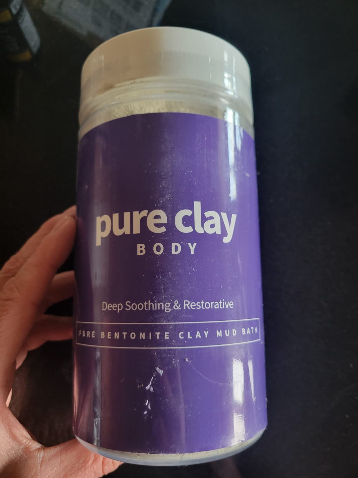 PURE CLAY Bentonite Detox Bath Soak, Calcium Montmorillonite Mud customer photo 1