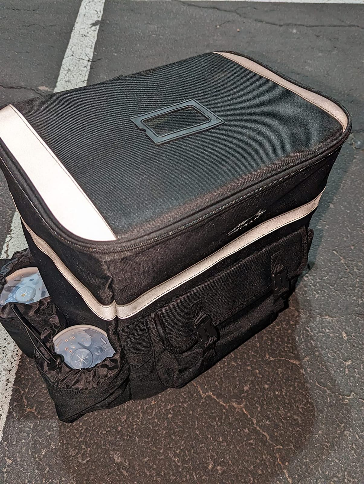 GoHimal Food Delivery Backpack Delivery Bags for Uber Eats DoorDash Black customer photo 1