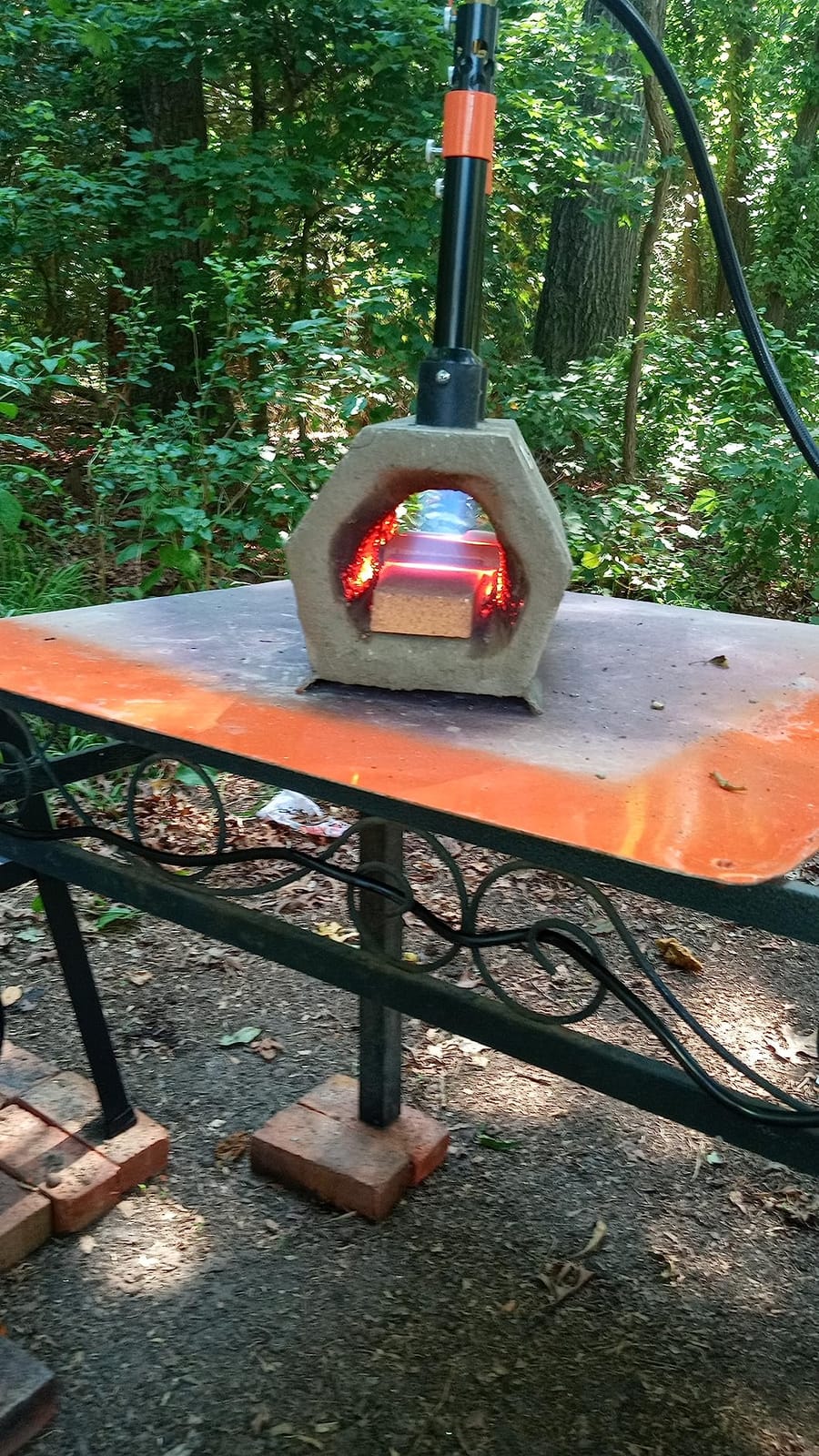 VEVOR Portable Propane Forge, Double Burner Tool and Knife Making, 2600°F customer photo 1