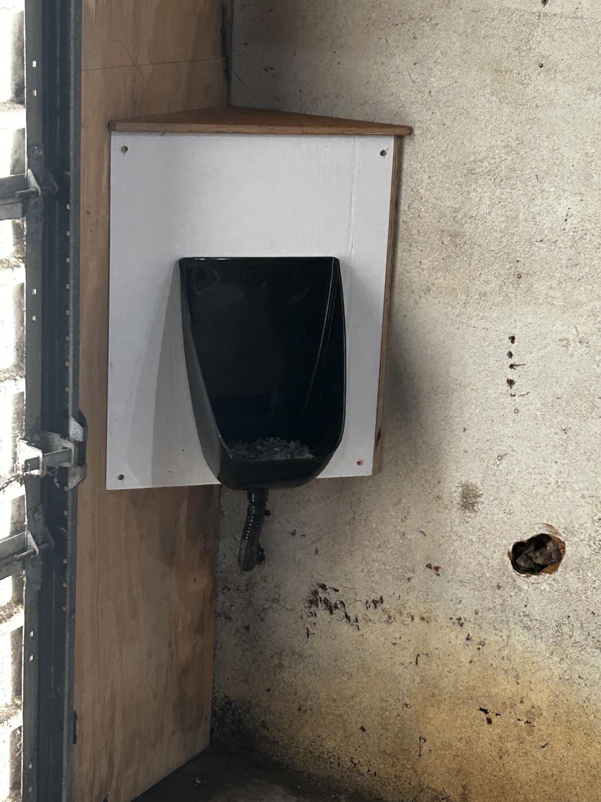 Düvkori Plastic Urinals For Men, Gray | Outdoor Toilet, Mens Urinal, Waterless Urinal, Urine Diverter, Urinals For Men Bathroom, Urinals Large customer photo 1