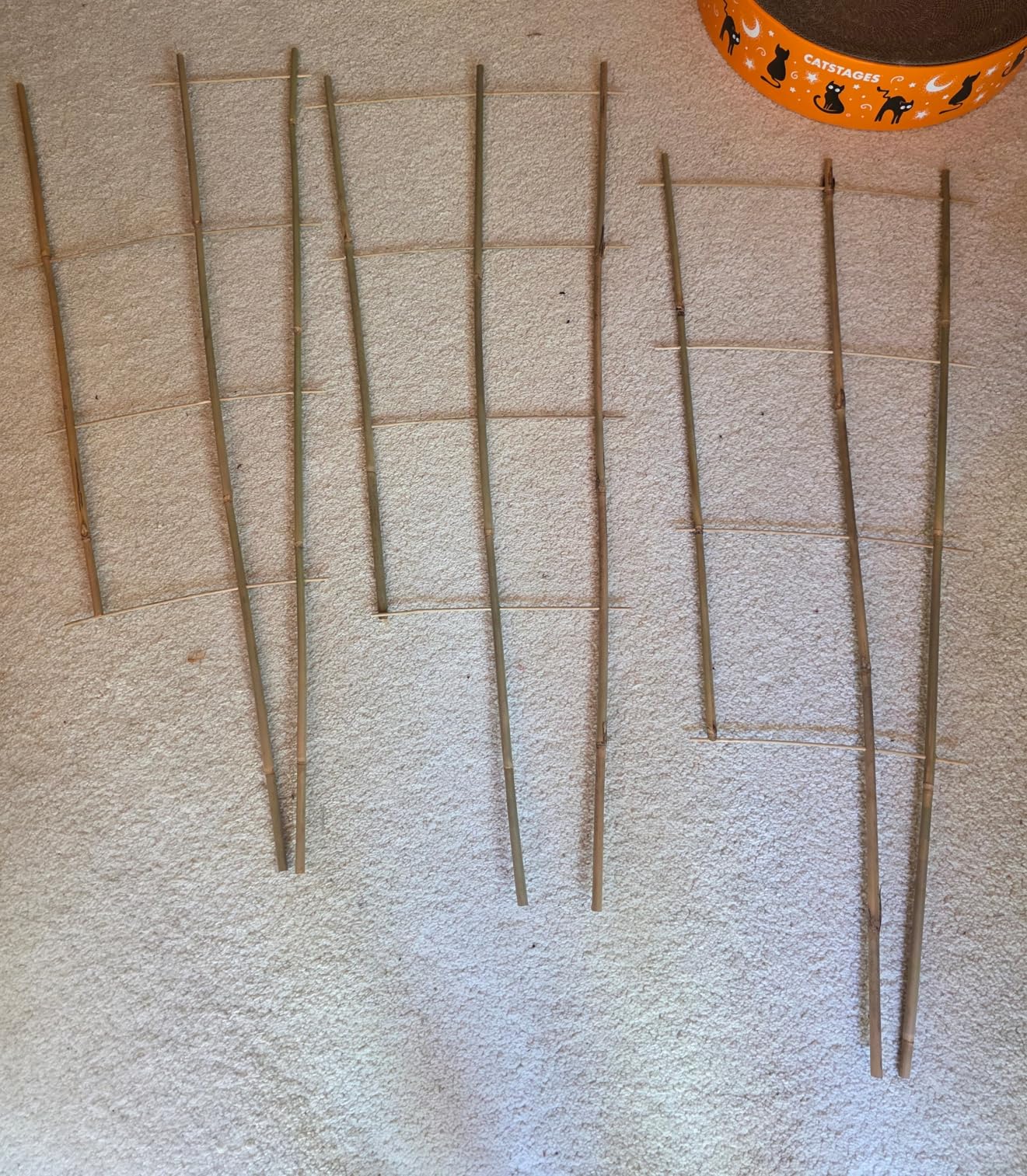 Avalution 10 Pack Bamboo Trellis for Climbing Plants 16