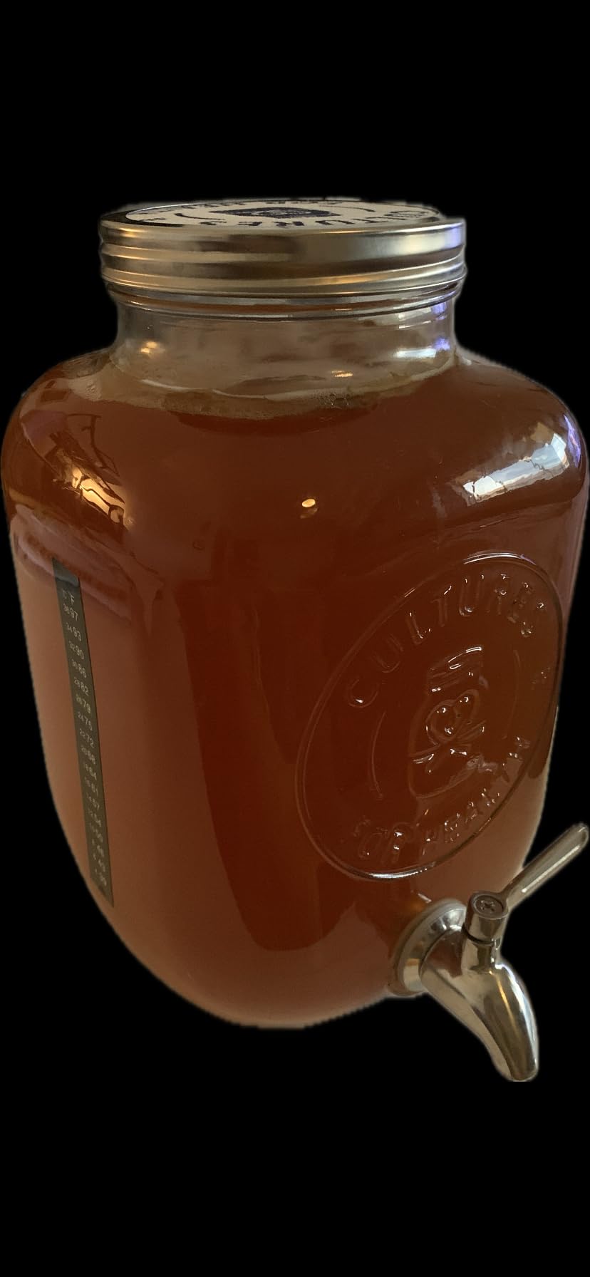 Cultures for Health Continuous Kombucha Brewing Jar with Spigot | 5 Liter Glass Jar with Spout for DIY Fermentation | Long Term Kombucha SCOBY Hotel Jar | Daily Kombucha Tea Probiotic Drink Dispenser customer photo 2