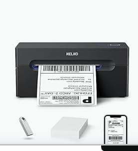 Nelko Bluetooth Thermal Shipping Label Printer, 4x6 Thermal Label Printer customer photo 1
