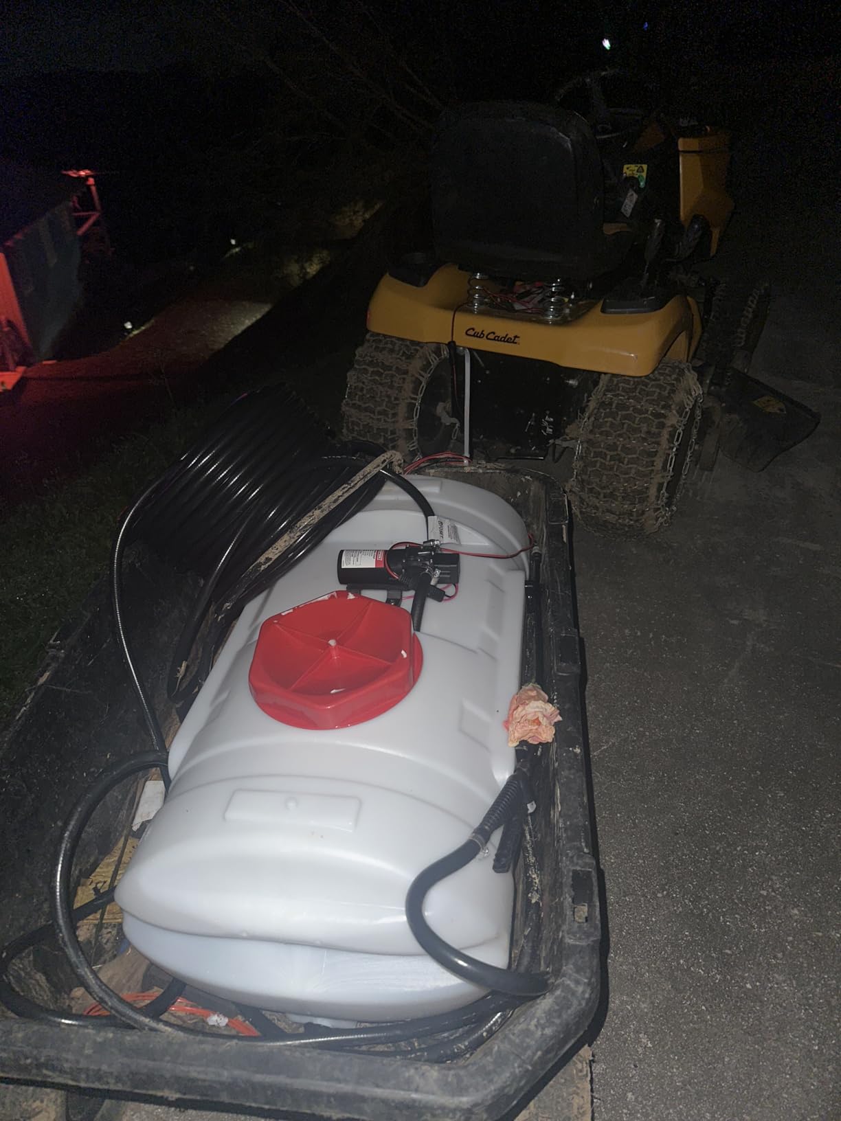 CHAPIN 97154 15-Gallon ATV/UTV Sprayer with 12V Pump & 15-Ft Hose customer photo 1