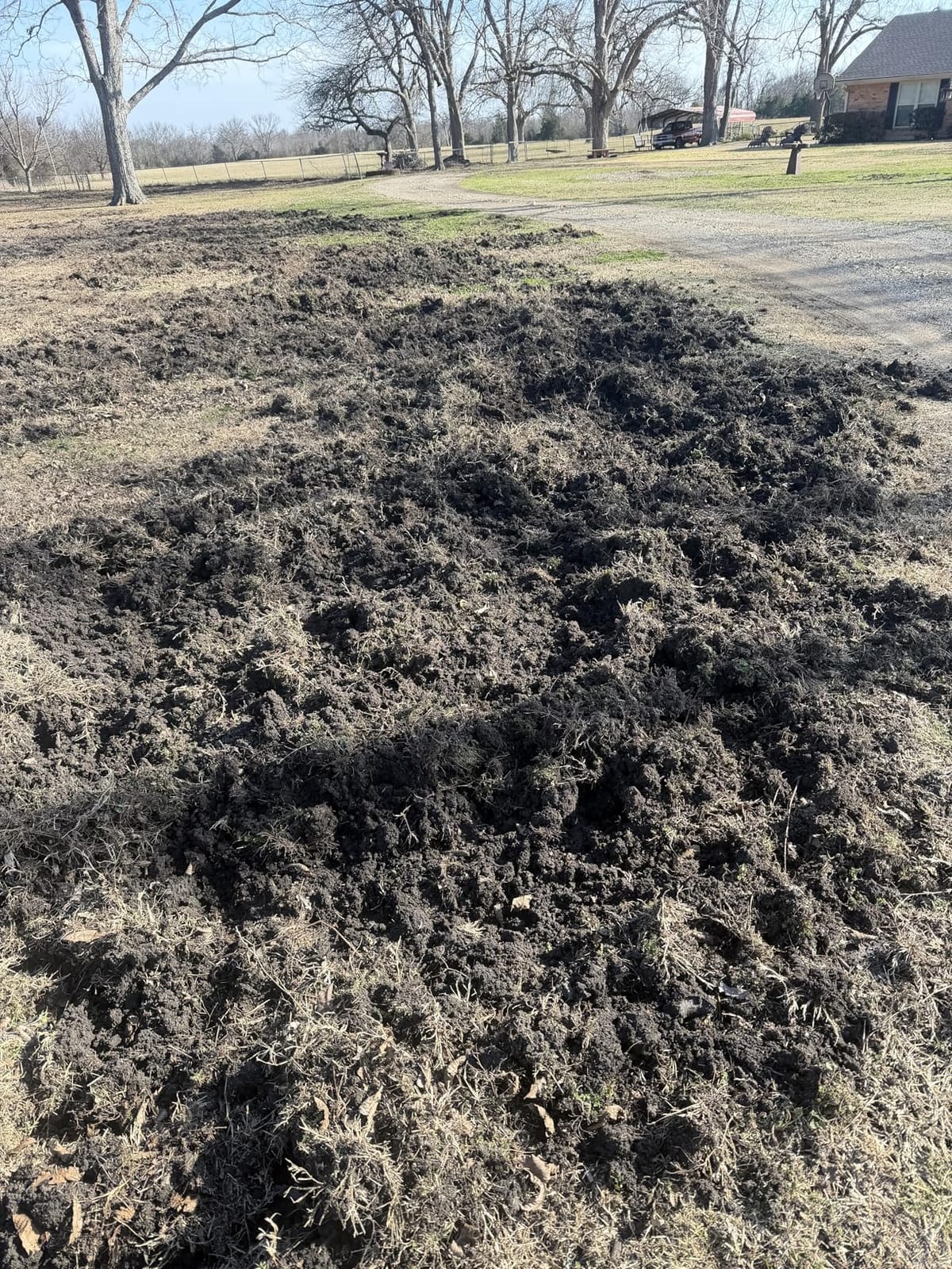 Drag Harrow 4 FT, Tow Behind Driveway Grader - Landzie customer photo 2