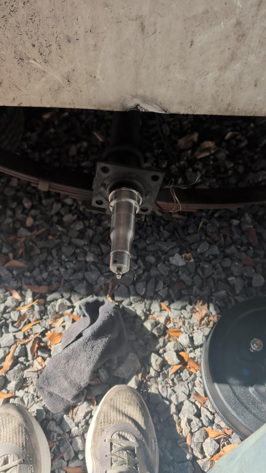 Trailer Axle Electric Brake Kit, Pair of 5-Hole, 4.5