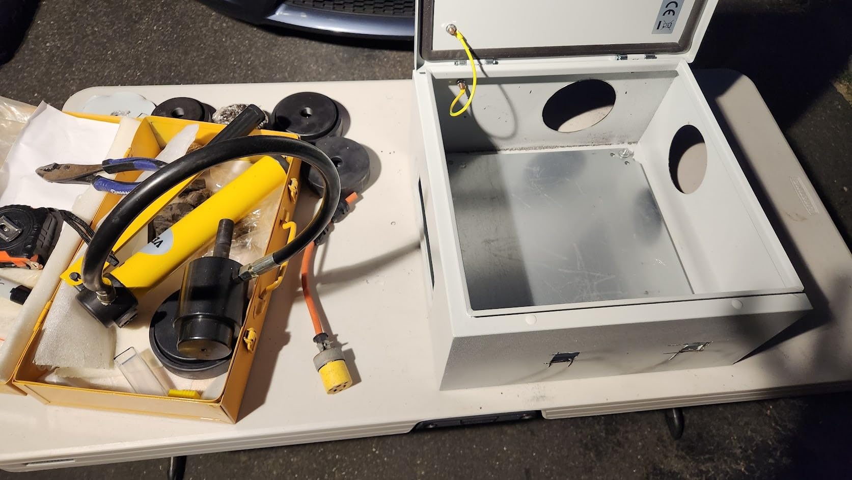 VEVOR 15 T Hydraulic Knockout Punch Kit 1/2