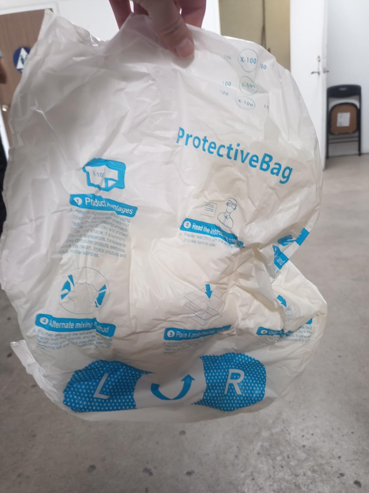 18” x 24” 8 PCS TONESPAC Instant Pack Quick Expanding Foam X-400 Packaging Bag for Packaging and Shipping customer photo 2