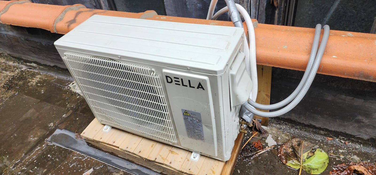 DELLA Motto Series 18000 BTU 19 SEER2 230V Mini Split AC, Cools Up to 1000 Sq.Ft, Works with Alexa and Wifi, Ductless Inverter System Air Conditioner, Pre-Charged Heat Pump and 16.4ft Kits customer photo 2