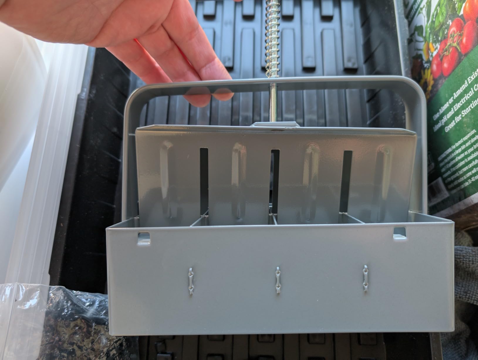 BlumWay Soil Blocker, 8 Cell 2 inch Soil Block Maker for Seed Starting customer photo 2