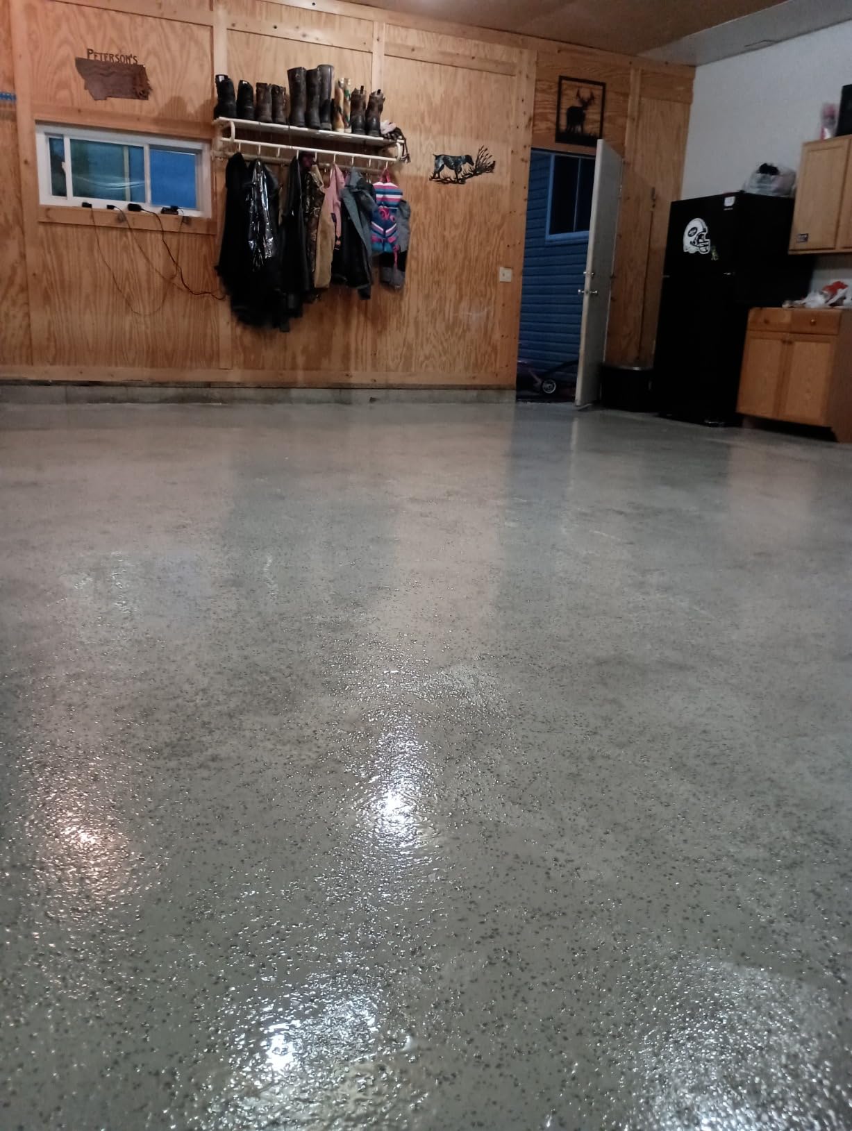Ghostshield Polyaspartic 930-2 Gallon Kit - Fast Cure Topcoat Coating for Flake Floor Systems in Garage Floors and Warehouse Floors - Covers up to 300-400 Square Feet customer photo 1