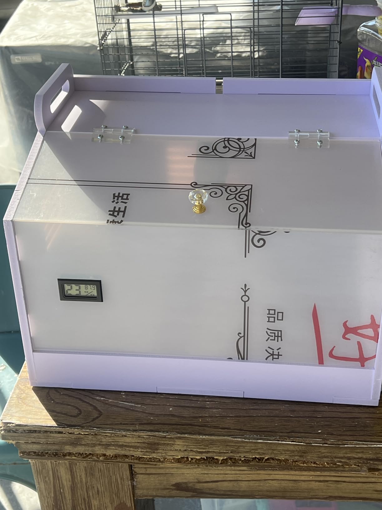 Intelligent Brooder Box Chicken brooder Quail cage Baby Chicken Supplies | Chick starter kit Newborns Chicks Ducks Birds Small Animals Manual Egg Incubators Poultry Heater customer photo 1