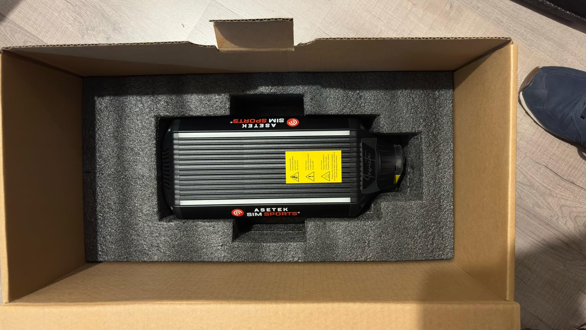 ASETEK Forte Direct Drive Wheelbase 18Nm | Powerful Sim Racing Wheel base with Precise Force Feedback and Advanced Technology for Realistic Driving | Sim Racing Steering System for PC customer photo 1