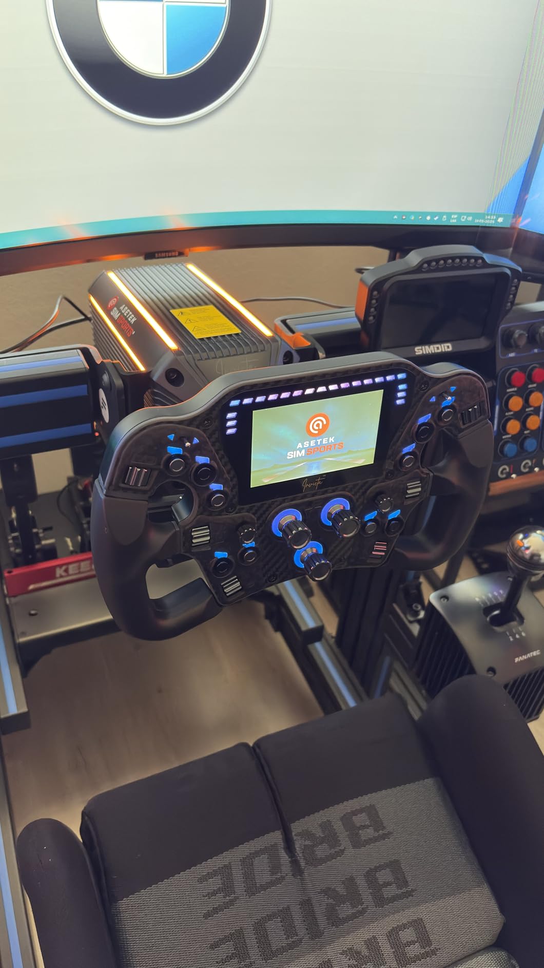 ASETEK Forte Direct Drive Wheelbase 18Nm | Powerful Sim Racing Wheel base with Precise Force Feedback and Advanced Technology for Realistic Driving | Sim Racing Steering System for PC customer photo 2