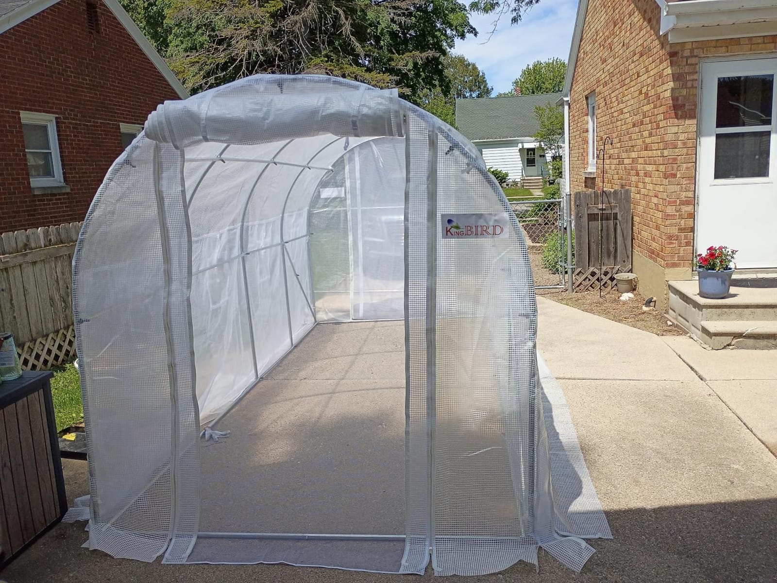 KING BIRD Premium 15x7x7 FT Greenhouse for Outdoors, Large Heavy Duty customer photo 1